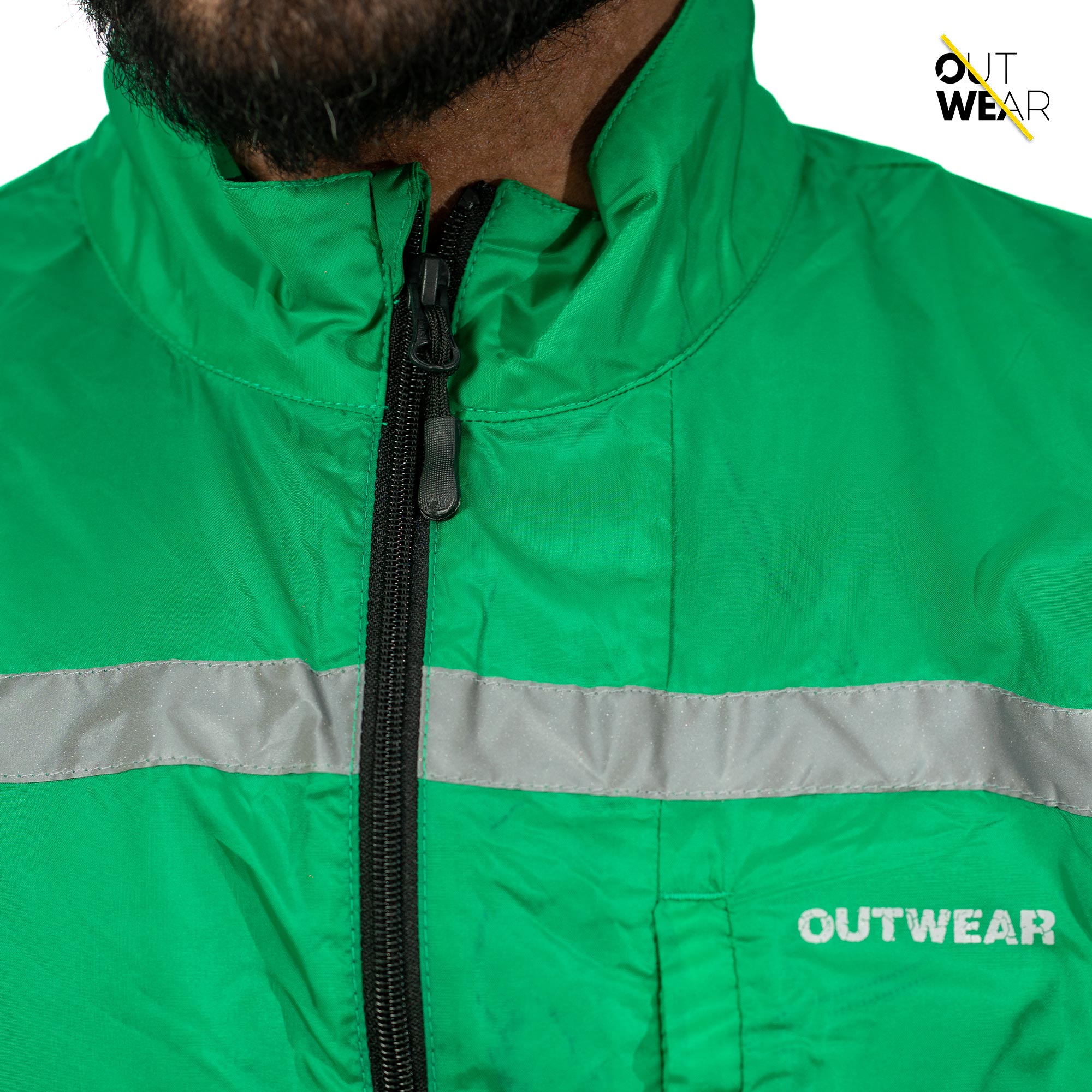 Premium Biker Windbreaker for Men’s - Windy Neon (Premium Biker Windbreaker for Men’s)