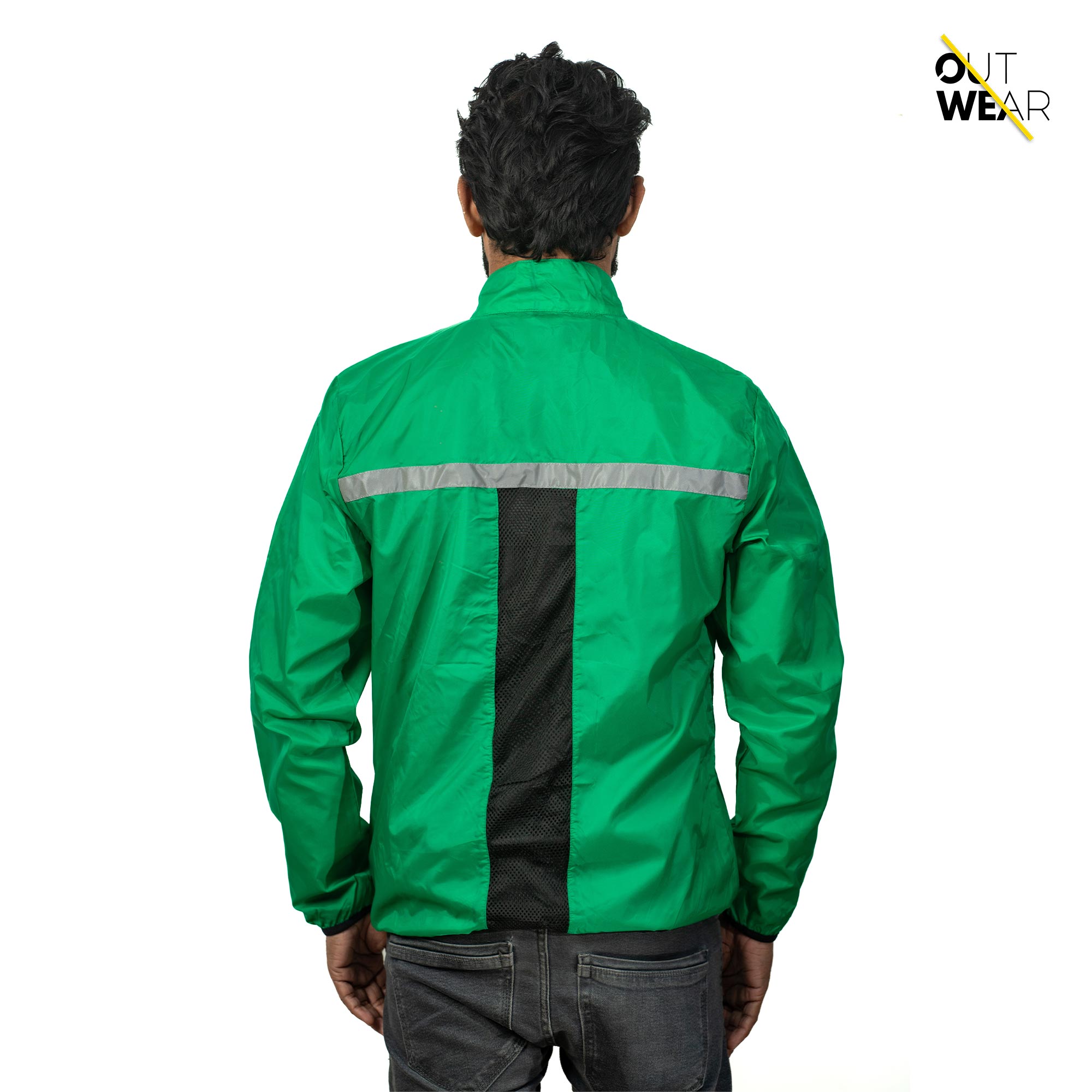 Premium Biker Windbreaker for Men’s - Windy Neon (Premium Biker Windbreaker for Men’s)