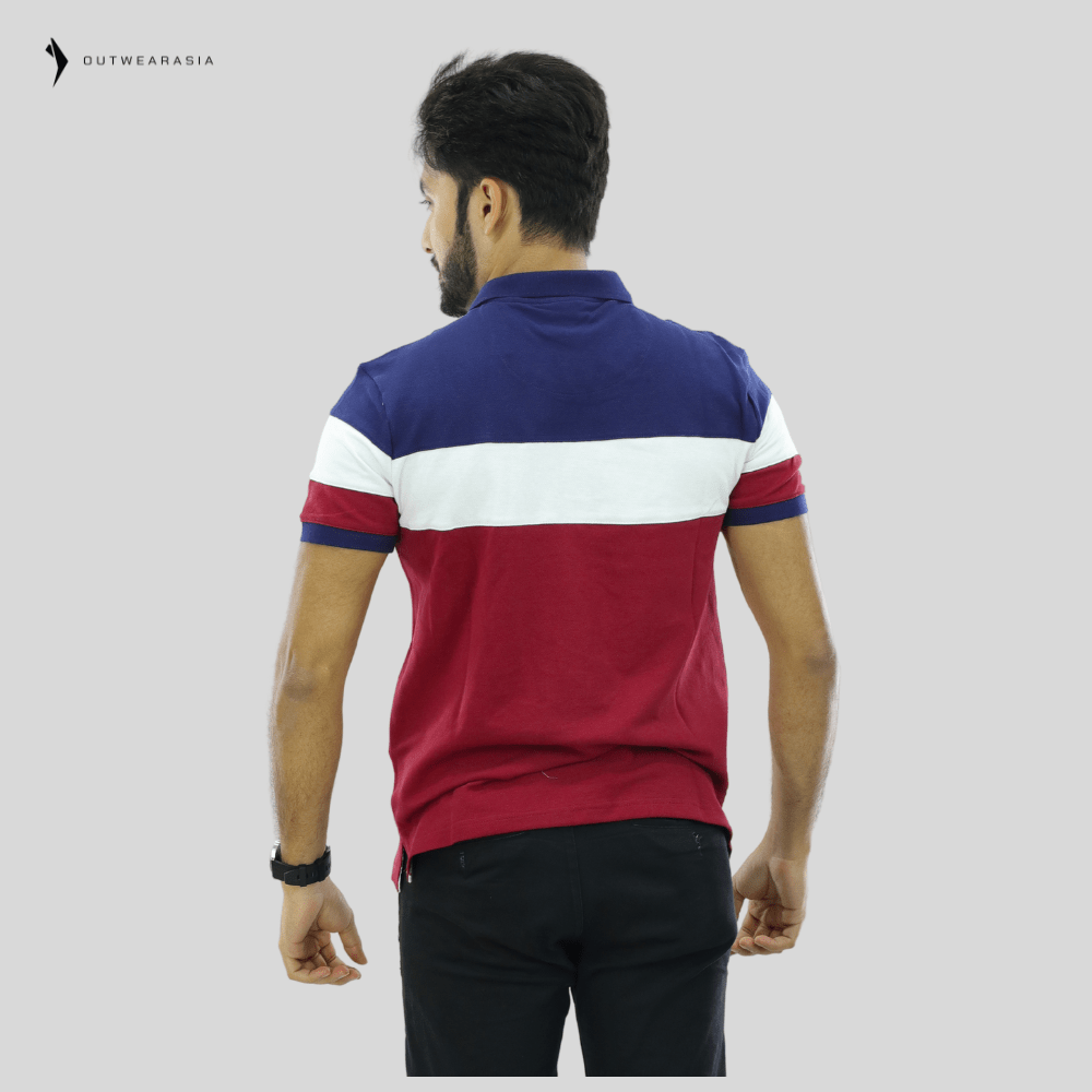 Outwear Single Jersey Knitted Classic Cotton Polo - OSMP_24_D7