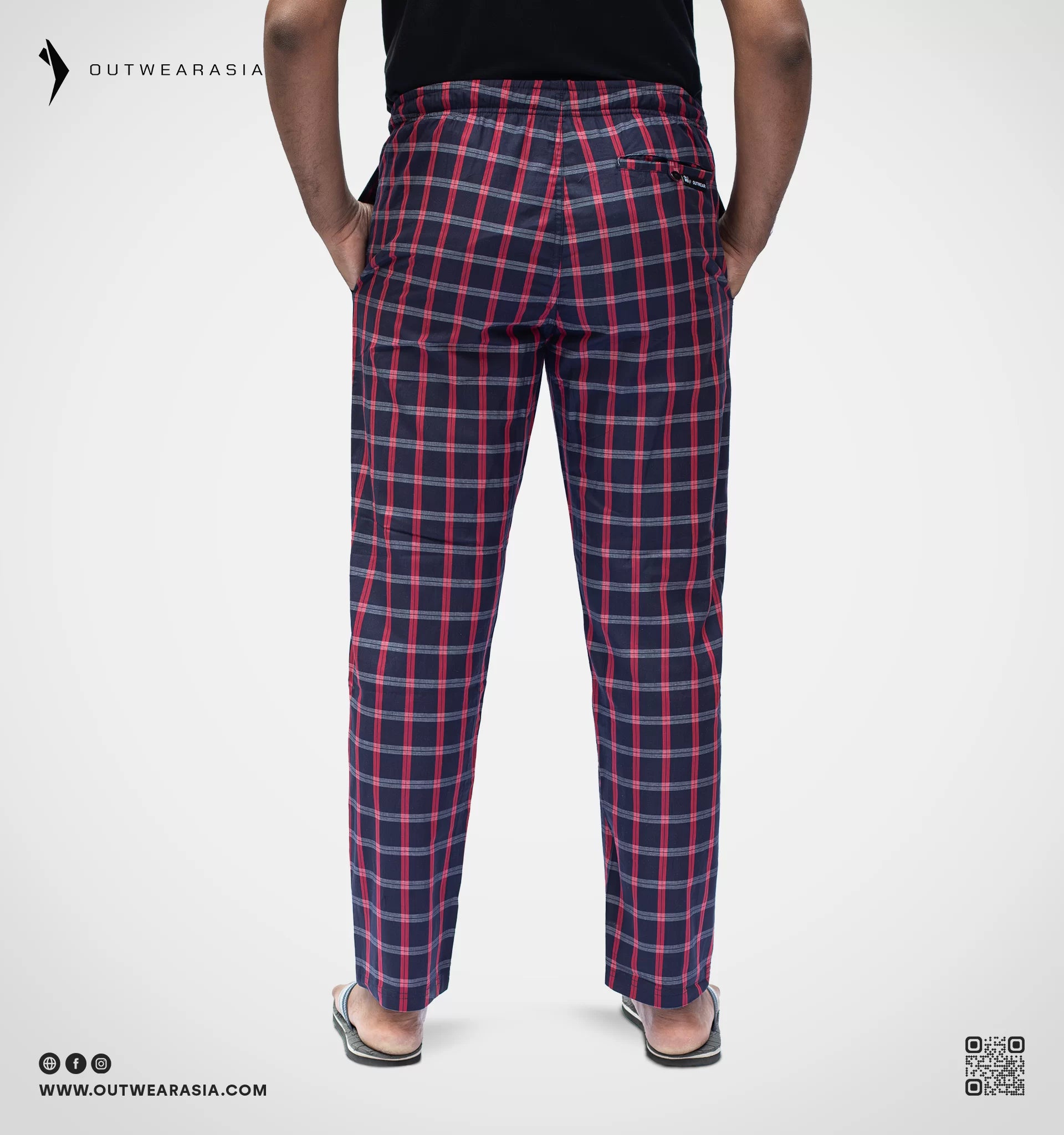 Outwear Men's Premium Trouser - Towhid_ Navy