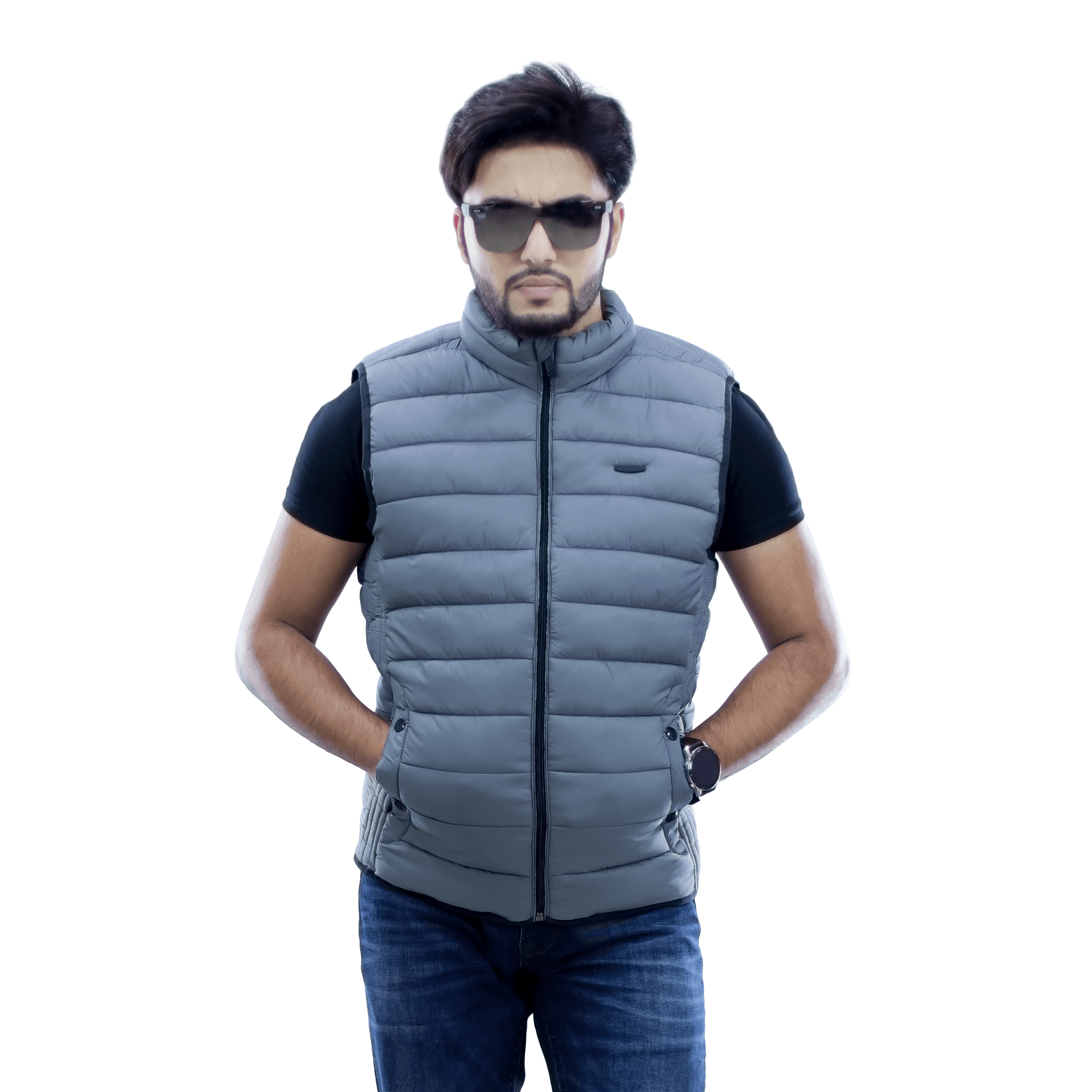 Men’s Premium Vest Winter Jacket for Men – jack vest - Gray