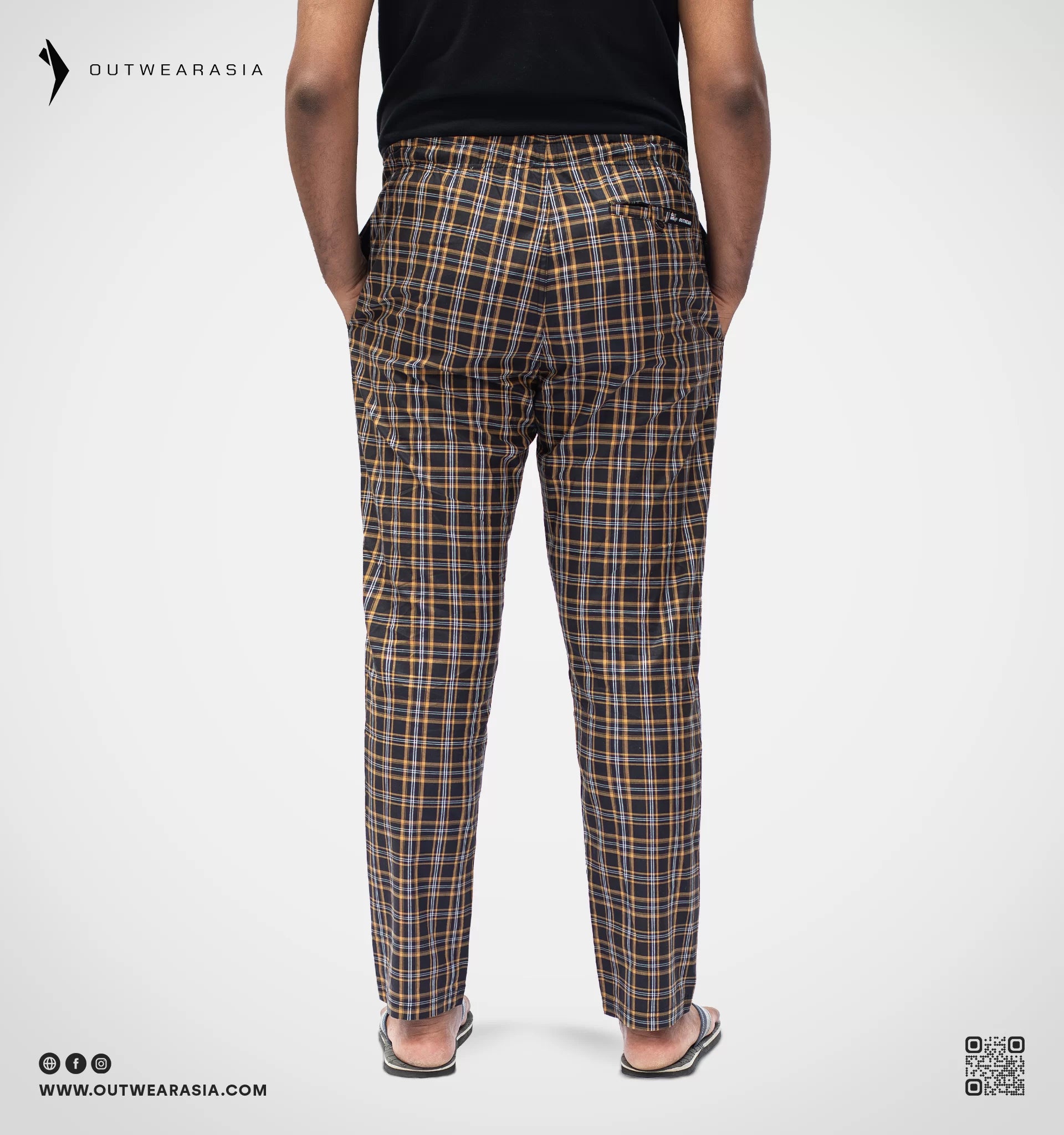 Outwear Men's Premium Trouser - Towhid Mustard Yellow