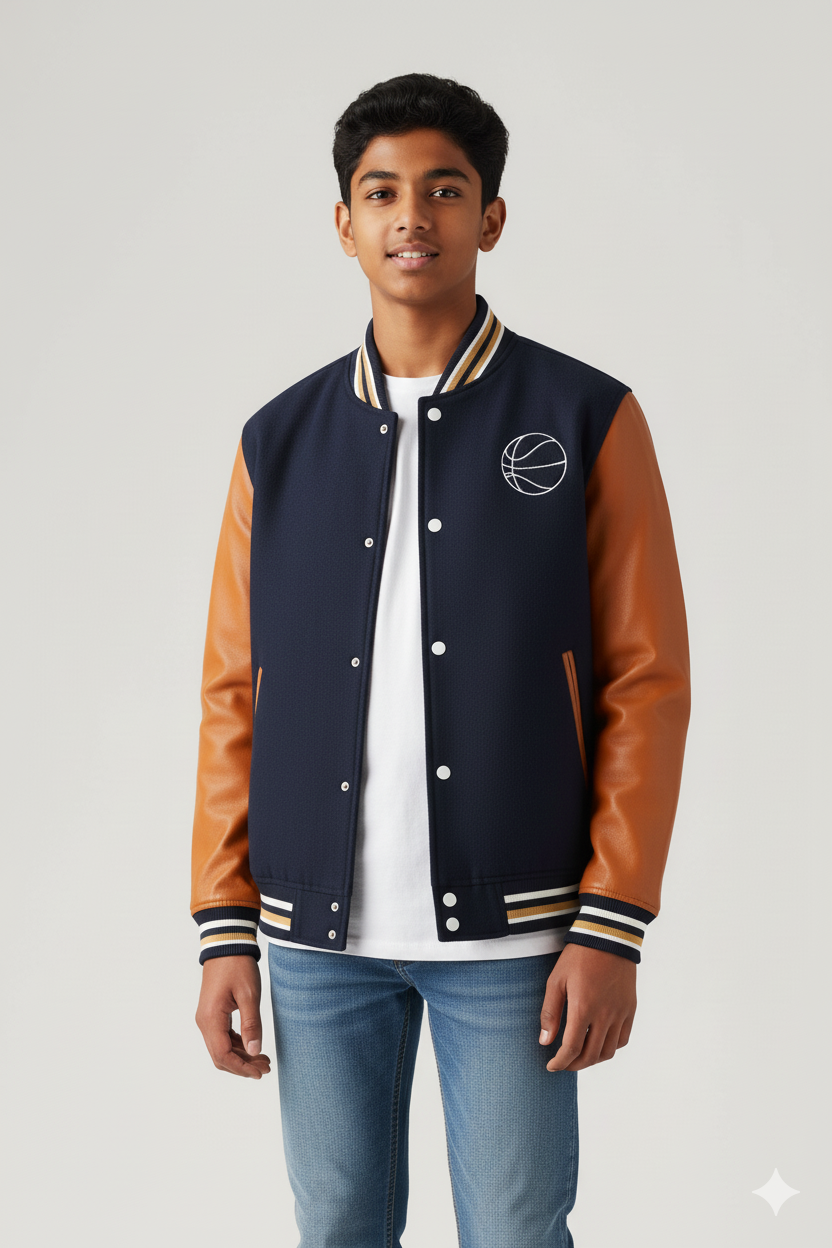 Boy's Basketball Theme Winter jacket