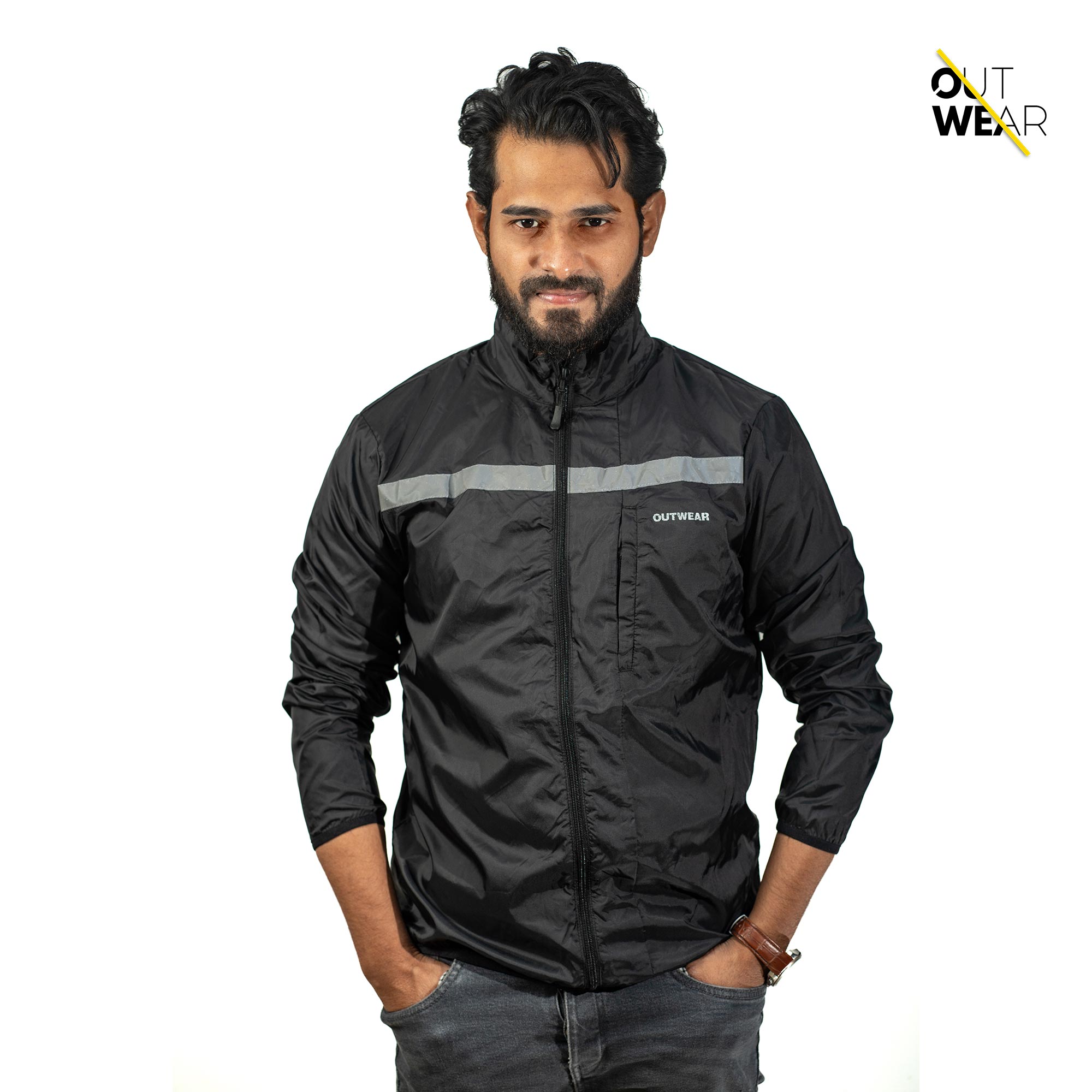 Biker Windbreaker for Men’s