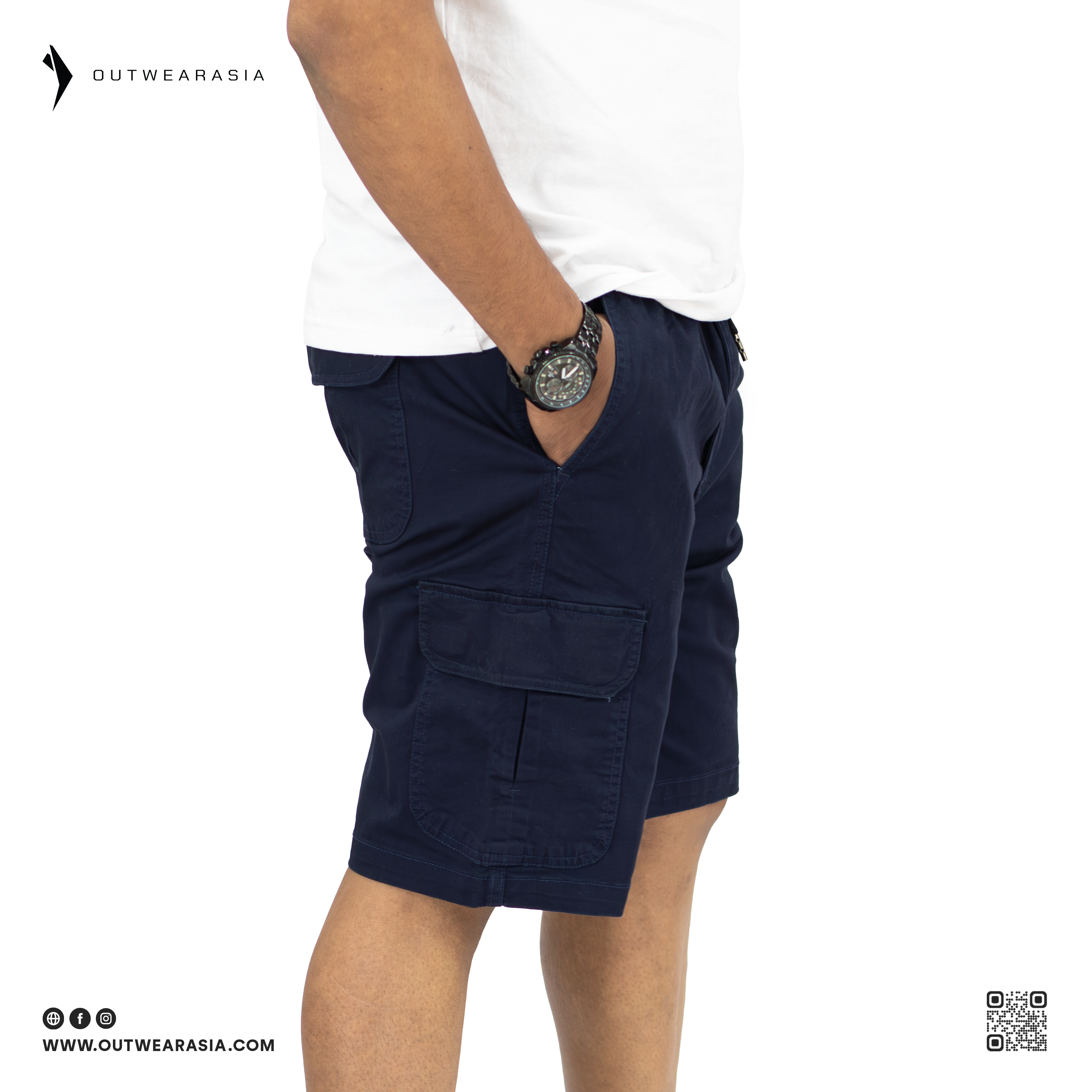 Men's Cargo Shorts Pant Multi Pocket | Outwear