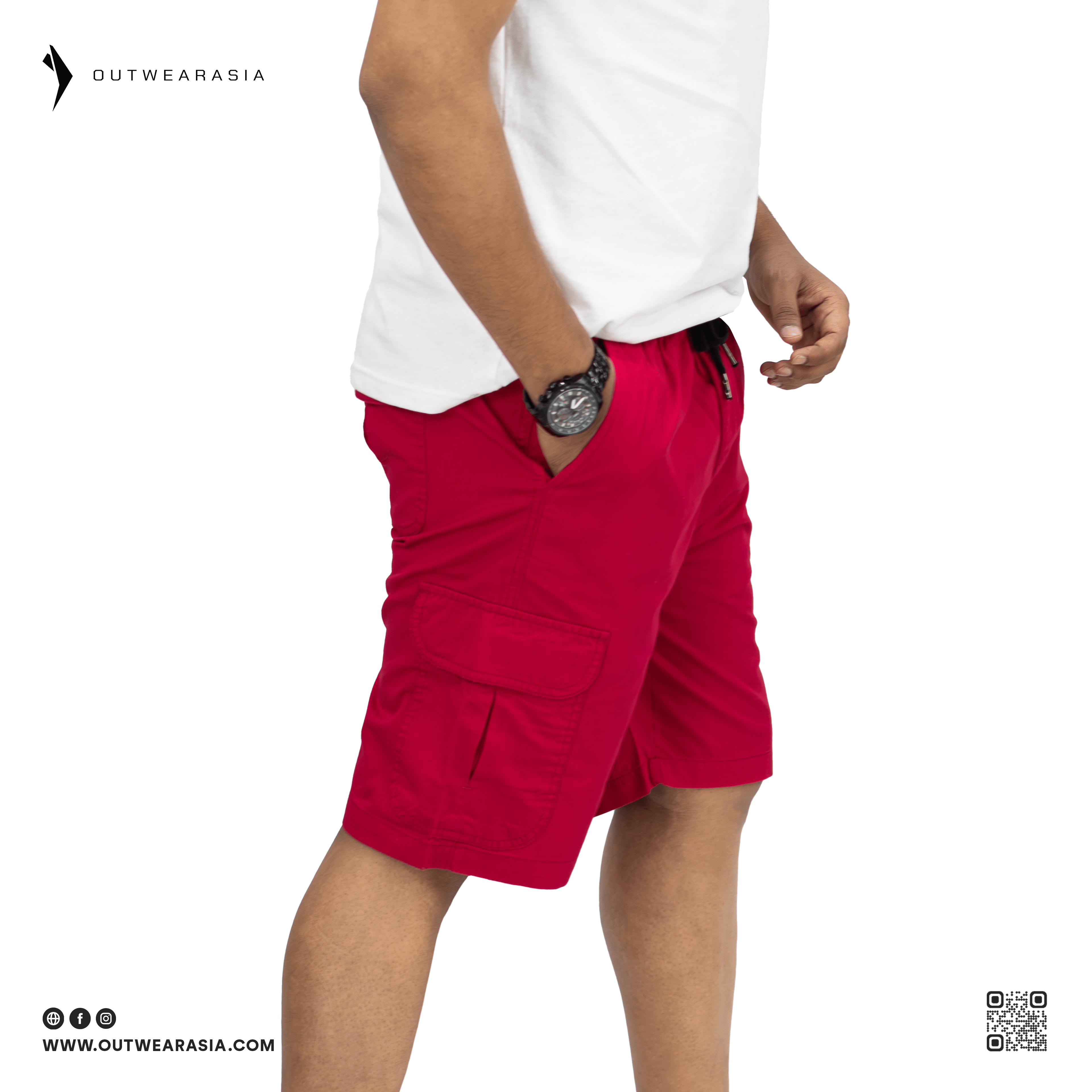 Men's Cargo Shorts Pant Multi Pocket | Outwear