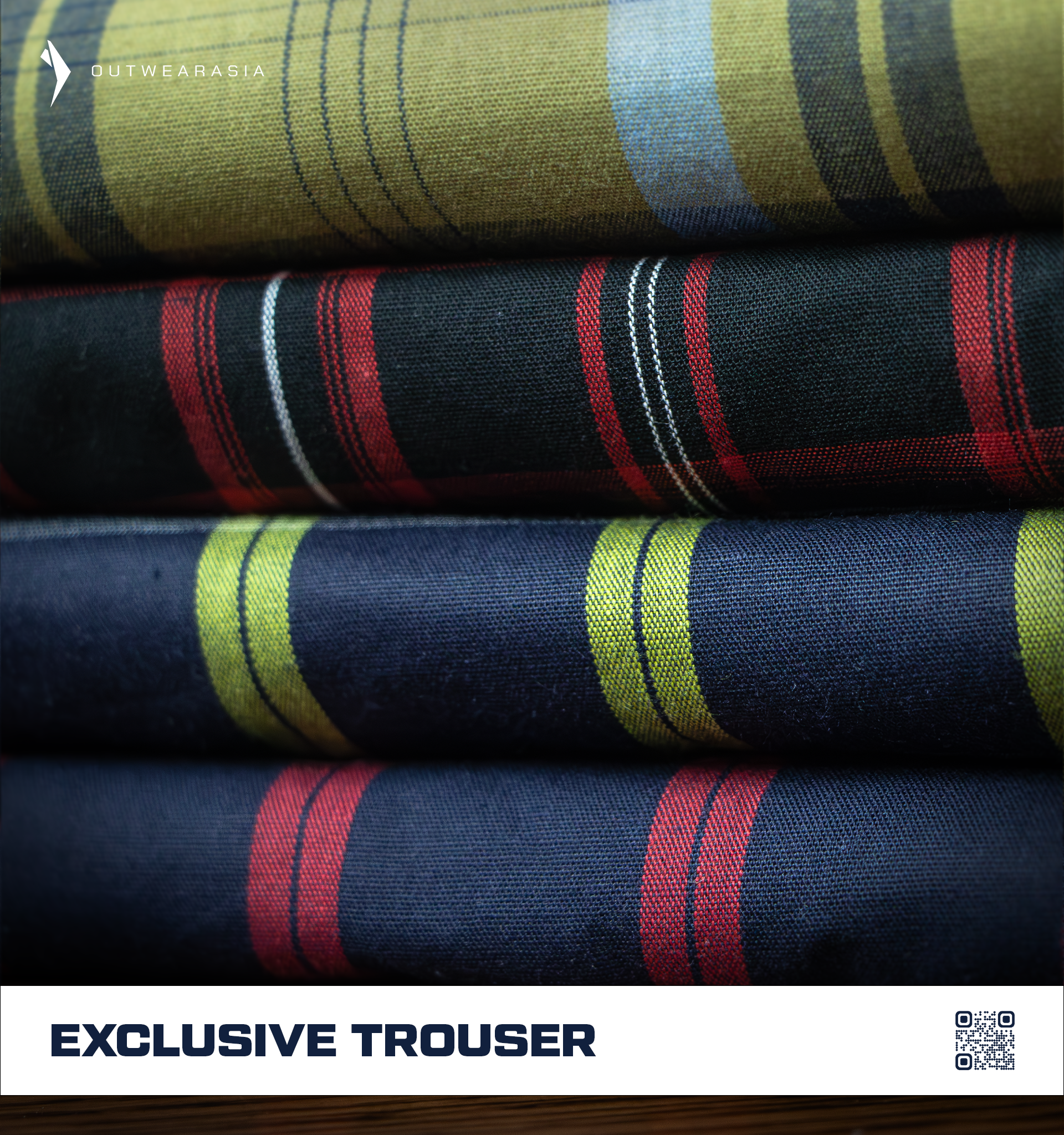 Outwear Men's Premium Trouser - Towhid_ Olive