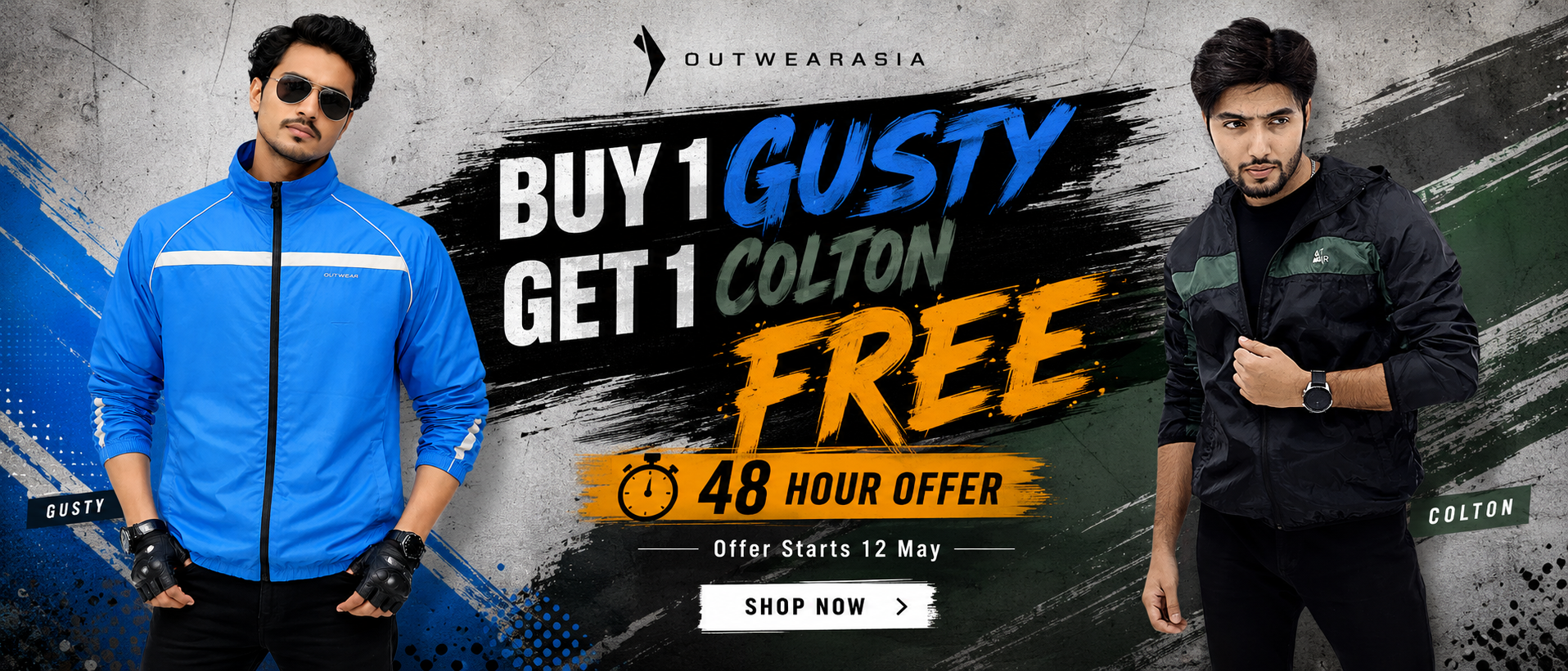 Buy One Gusty Get One Colton Free