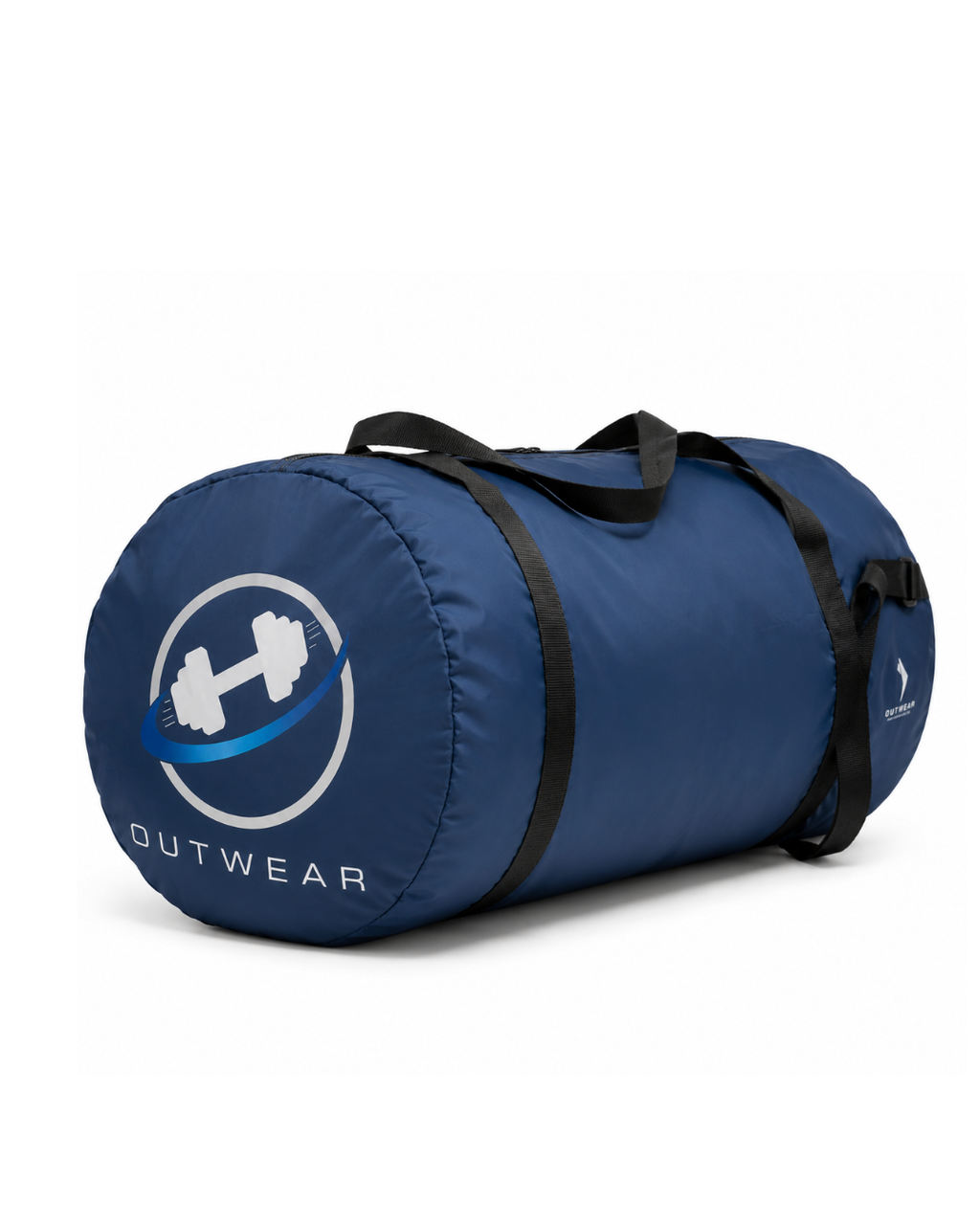 OUTWEAR Navy Blue Gym Duffel Bag | Lightweight Sports & Travel Bag with Dual Carry Handles