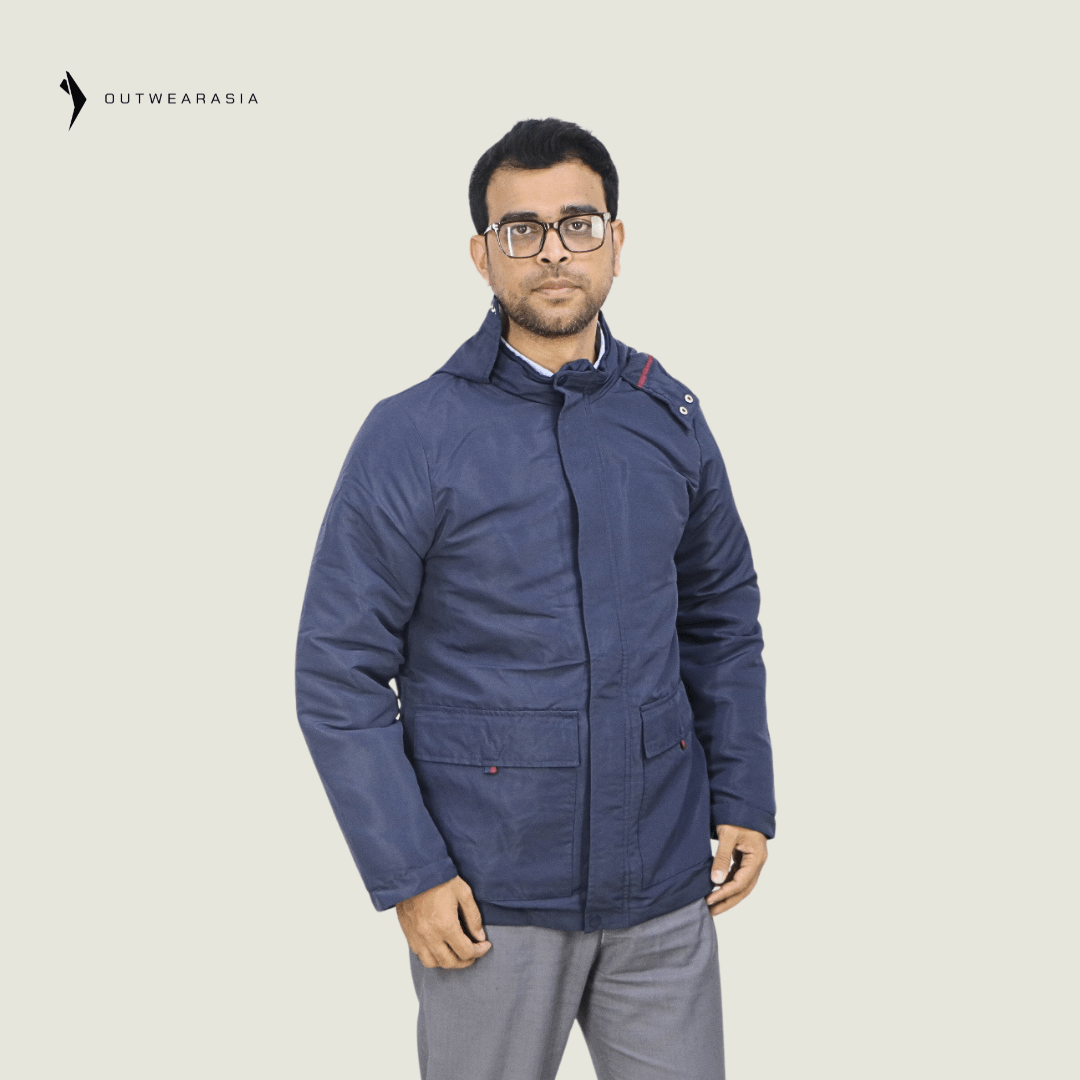 Men’s High Quality Premium High Jacket SDV Four Front Pocket- Navy