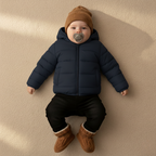 Kid's High Quality Premium Padding Jacket - Toddler Solid Navy