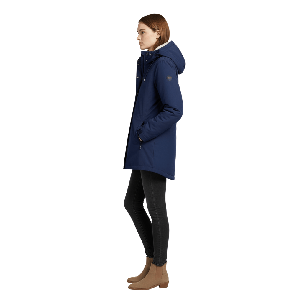 Premium Mexi Coat Puffer Jacker for ladies Bench Navy