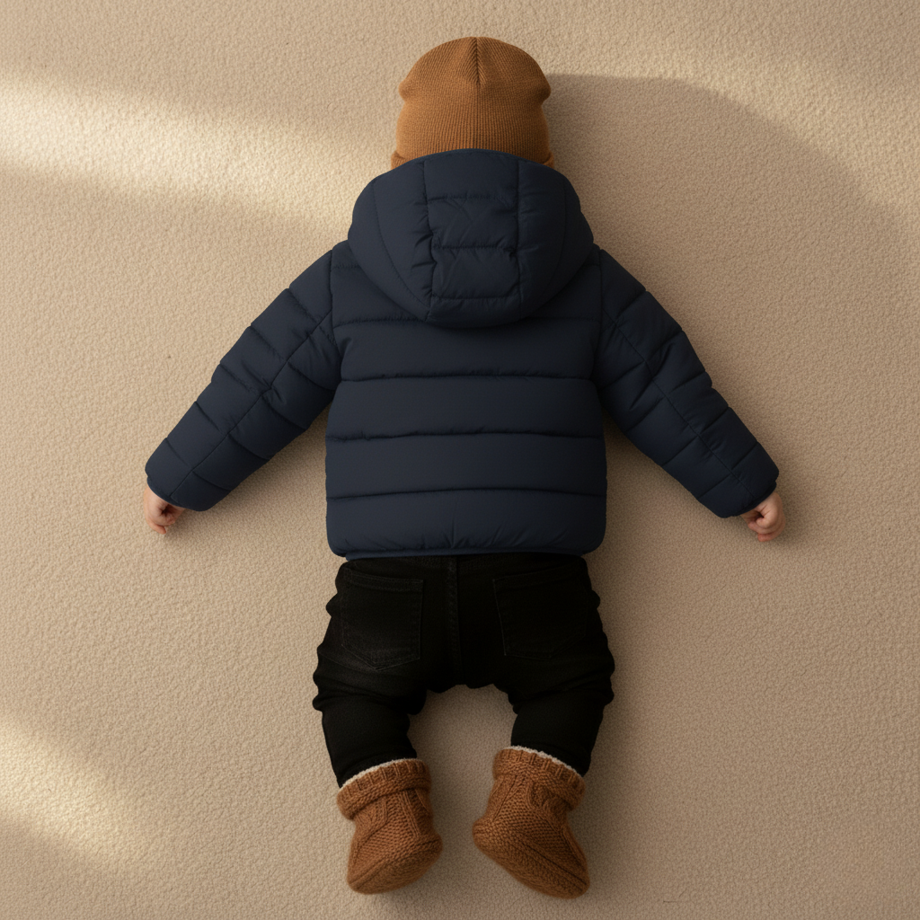 Kid's High Quality Premium Padding Jacket - Toddler Solid Navy