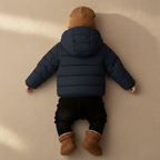 Kid's High Quality Premium Padding Jacket - Toddler Solid Navy