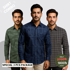 Special Full Sleeve Shirt 3Pcs Combo -1