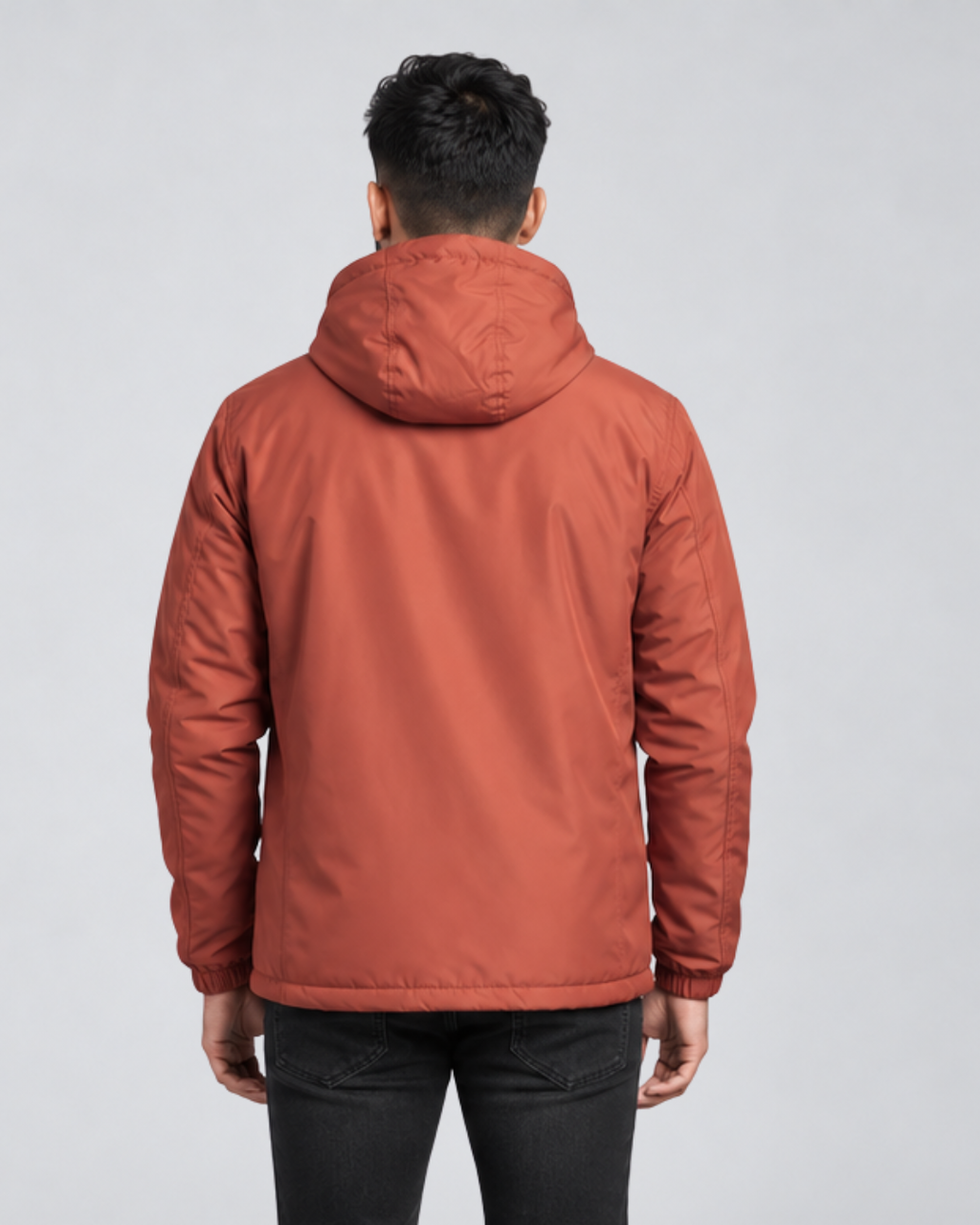 Men's Premium Original jacket with Hoddie Bench Orange Paprika
