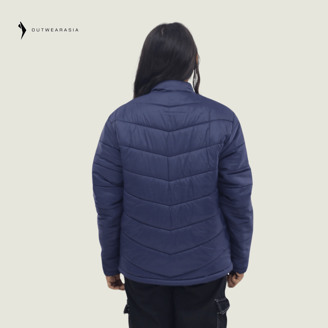 Ladies Premium Padded Jacket PMPL - Navy Blue