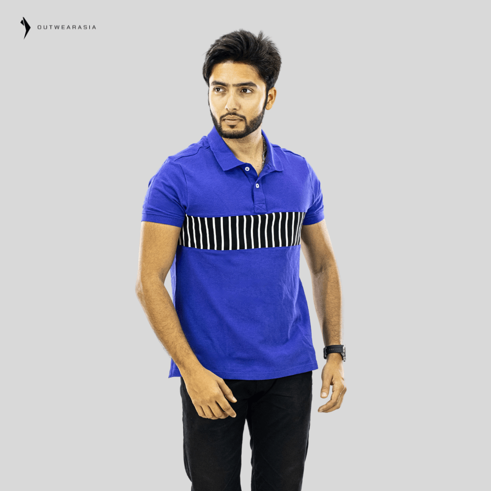 Outwear Single Jersey Knitted Cotton Polo -A1