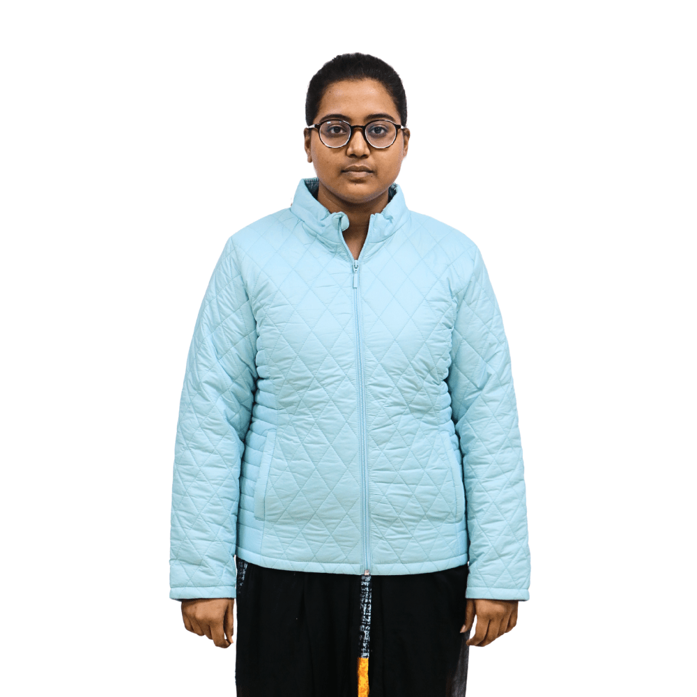 Premium Quality Winter Ladies Jacket -Reliance Sky Blue