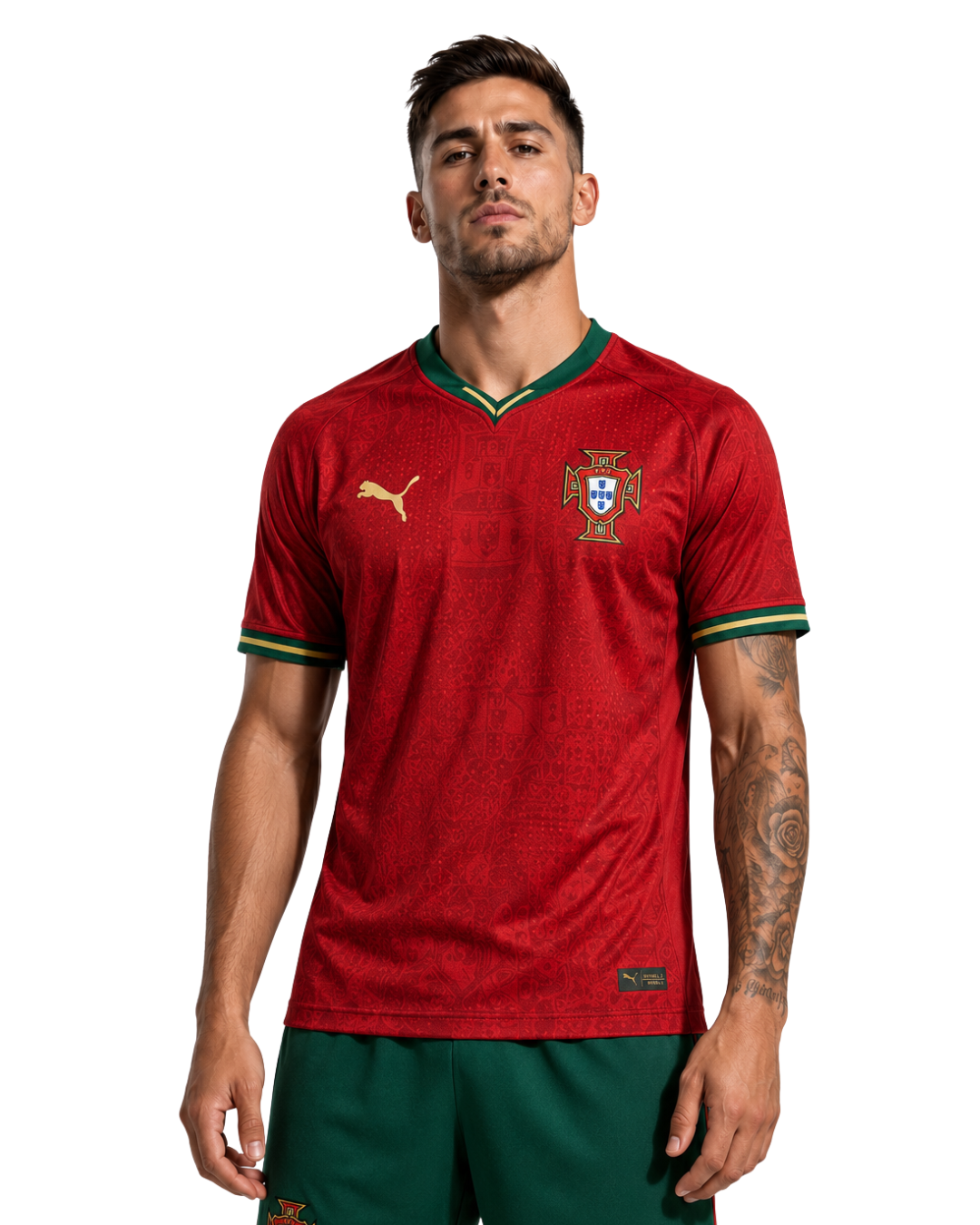 Portugal Home Jersey Combo Pack – 2 Jerseys 1 Combo
