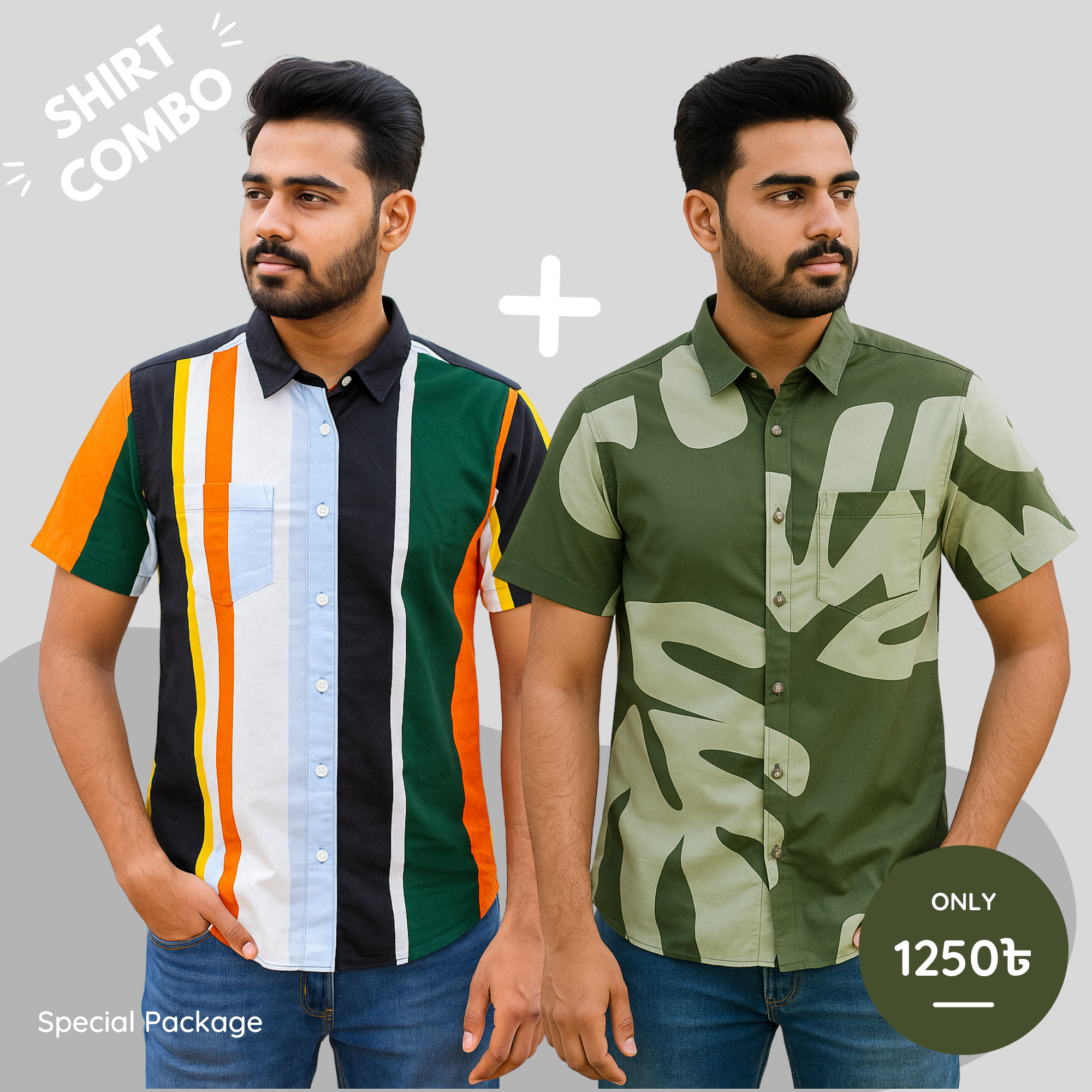 Special Half Sleeve Shirt Combo-1