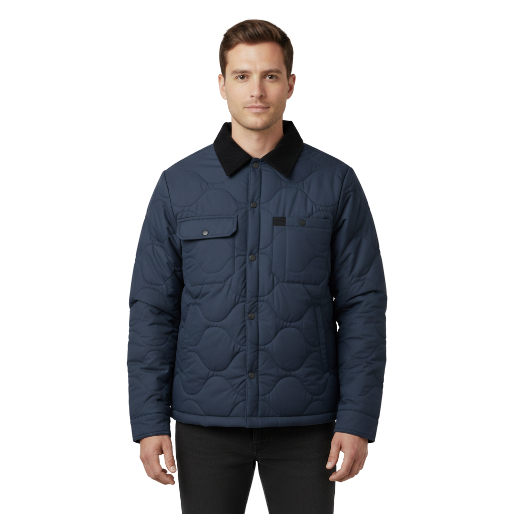 Men's Stylish Premium Padded Jacket Dew Navy