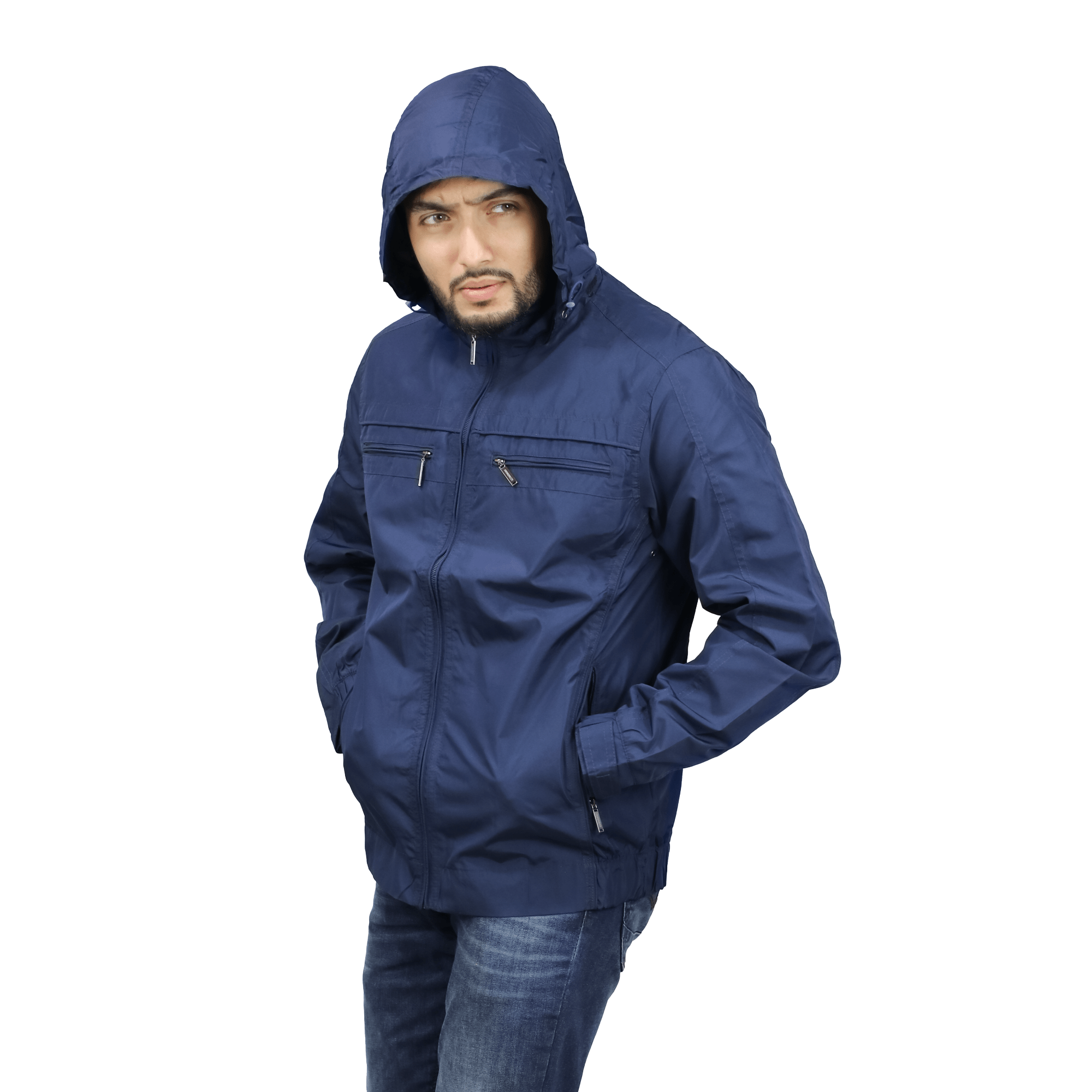 Exclusive Men’s New Lightweight Winter Jacket -Katar-Navy