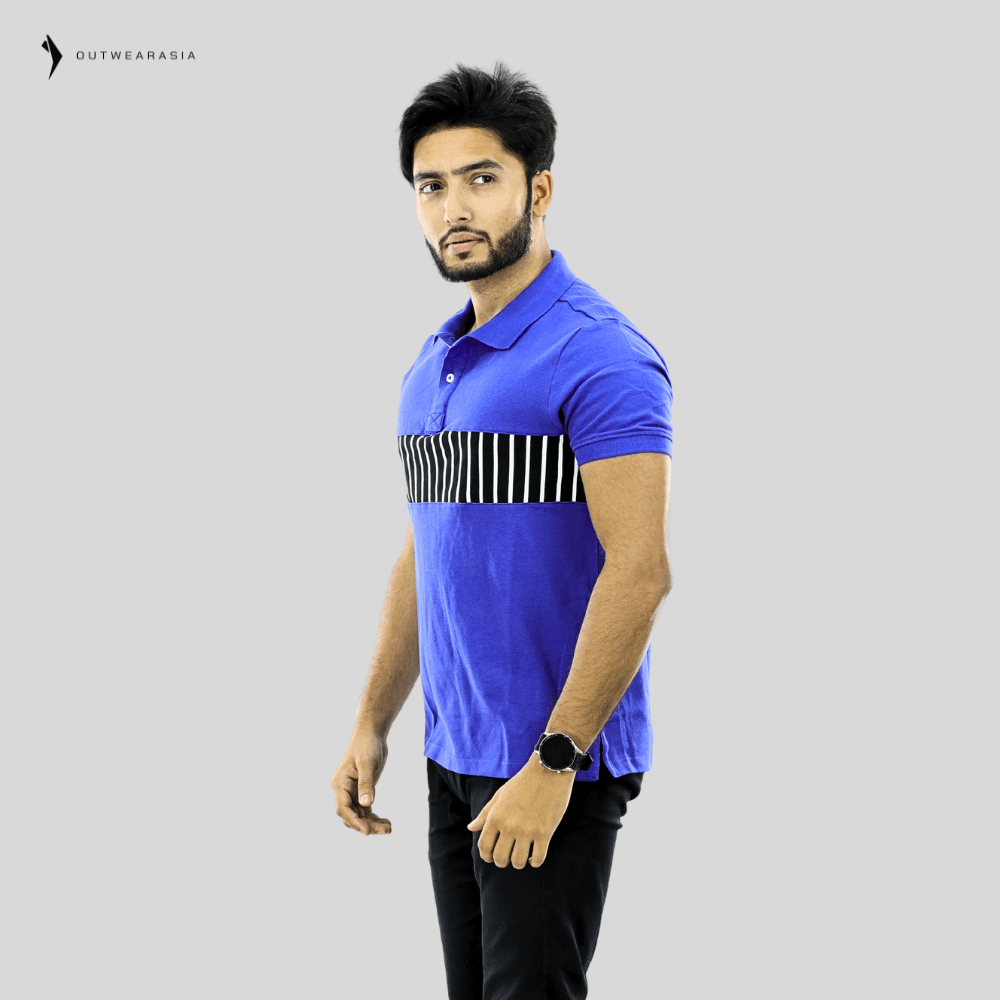 Outwear Single Jersey Knitted Cotton Polo -A1