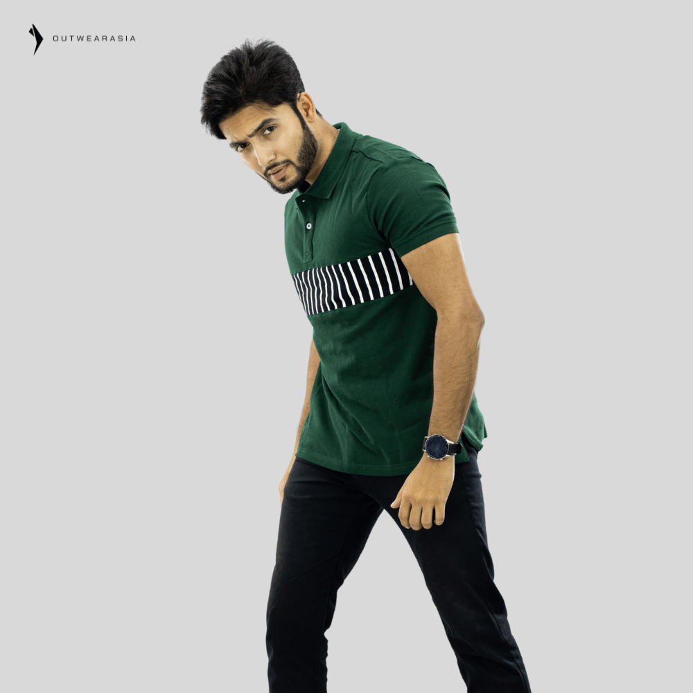 Outwear Premium PK Cotton Polo – A1 Dark Green