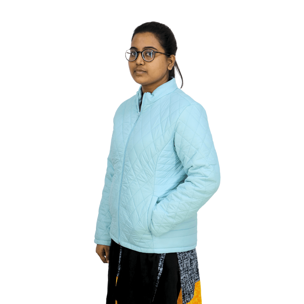 Premium Quality Winter Ladies Jacket -Reliance Sky Blue