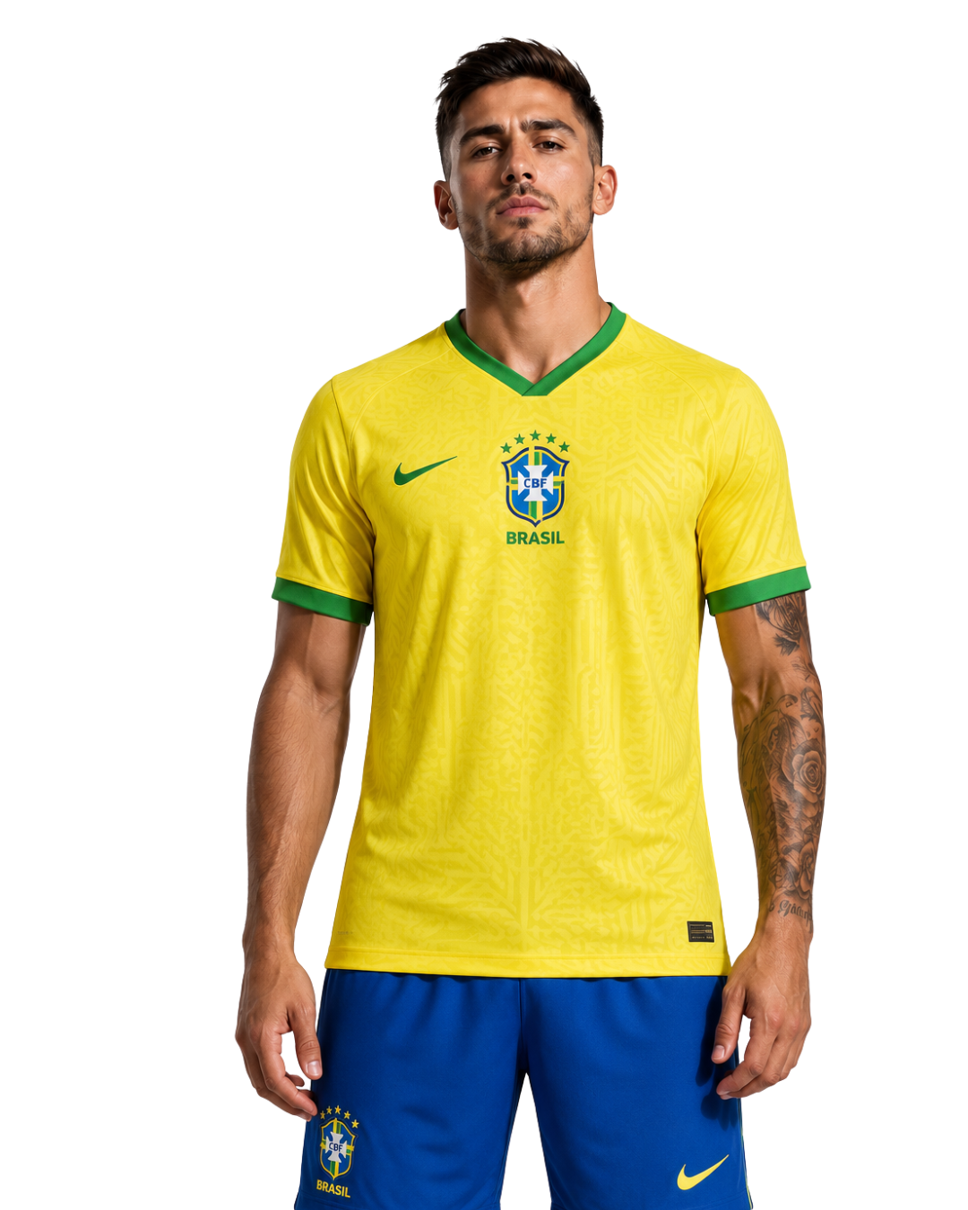 Brazil Football Jersey Combo Pack – 2 Jerseys in 1 Combo