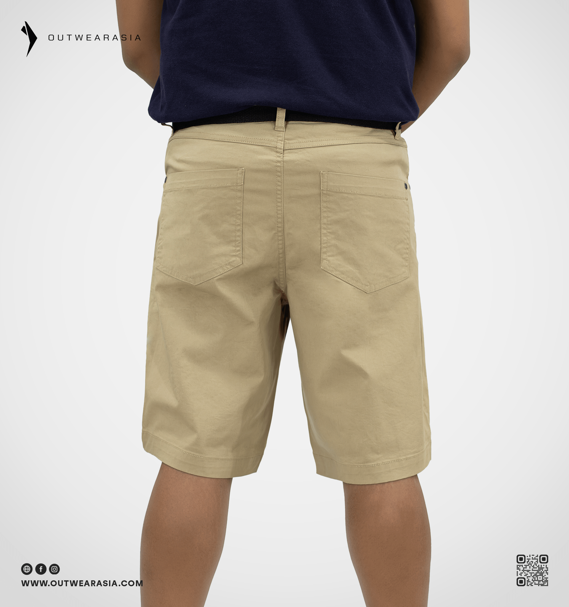 Outwear- Premium Chino Shorts Beige