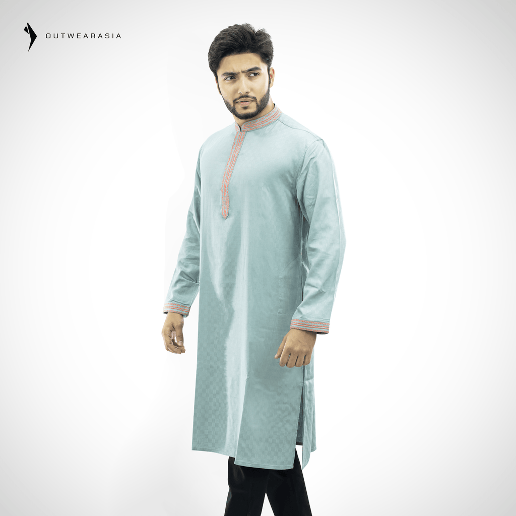 Outwear Exclusive Cotton Embroidery Panjabi - A3
