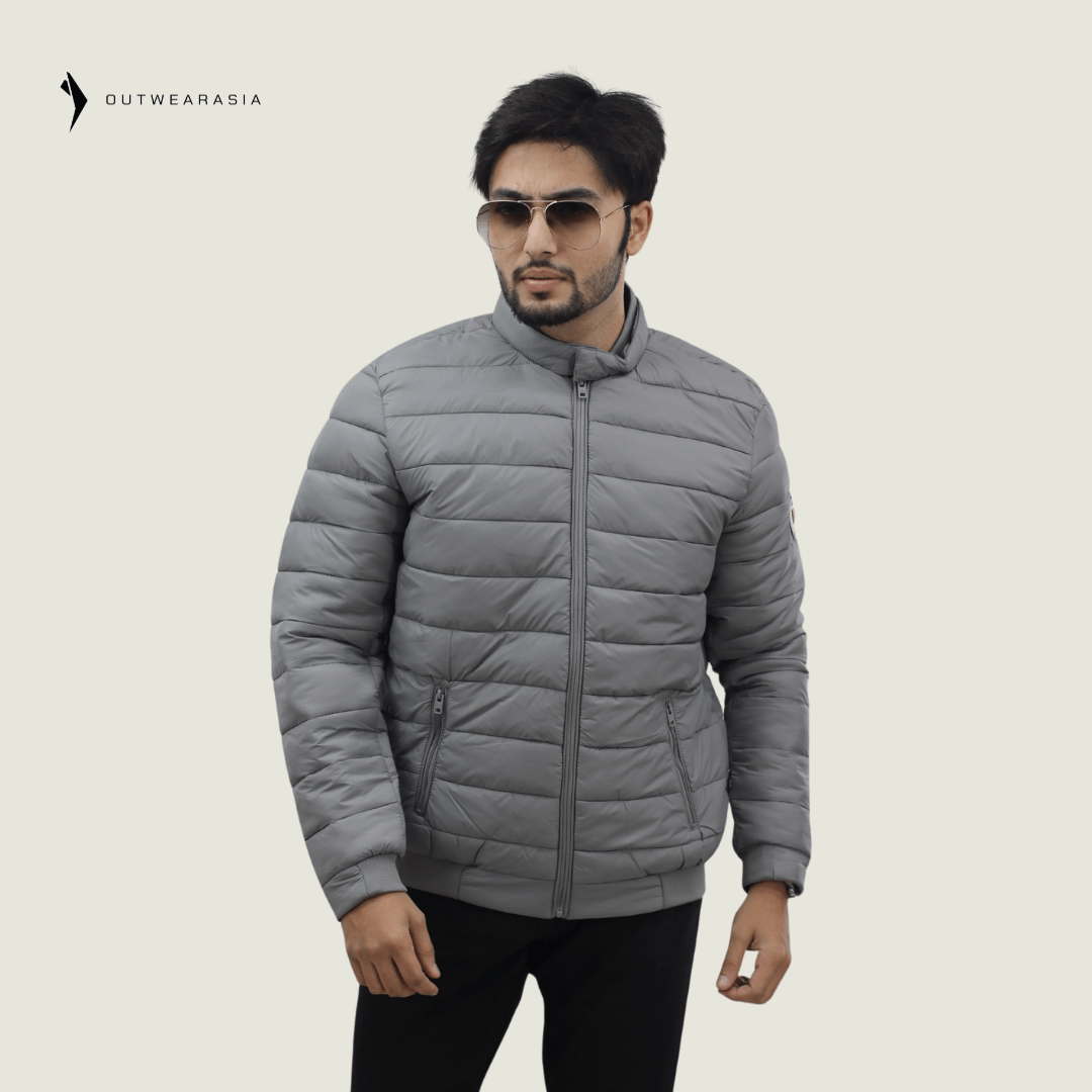 Men’s High Quality Premium light Weight Jacket Mj03- Grey