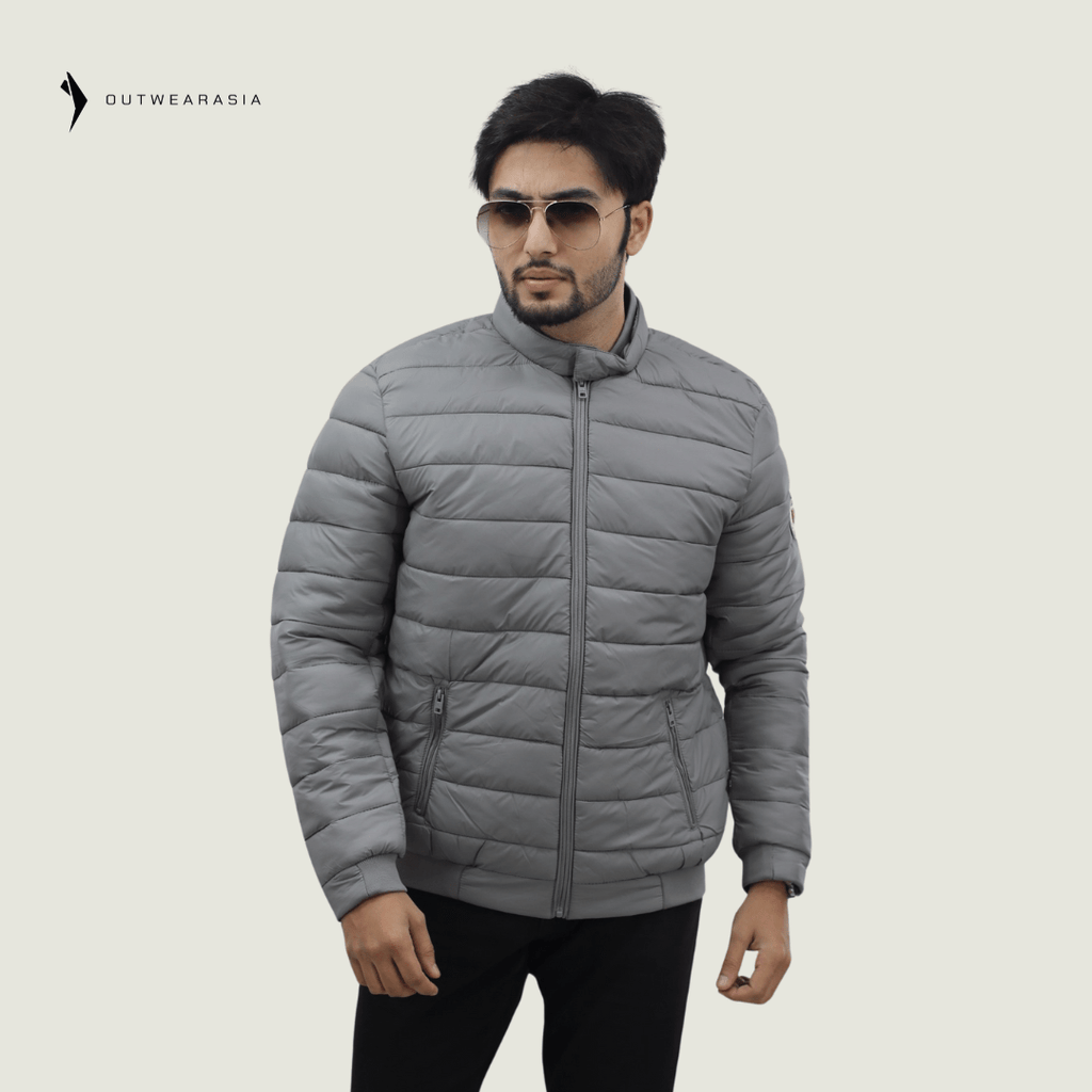 Men’s High Quality Premium light Weight Jacket Mj03- Grey
