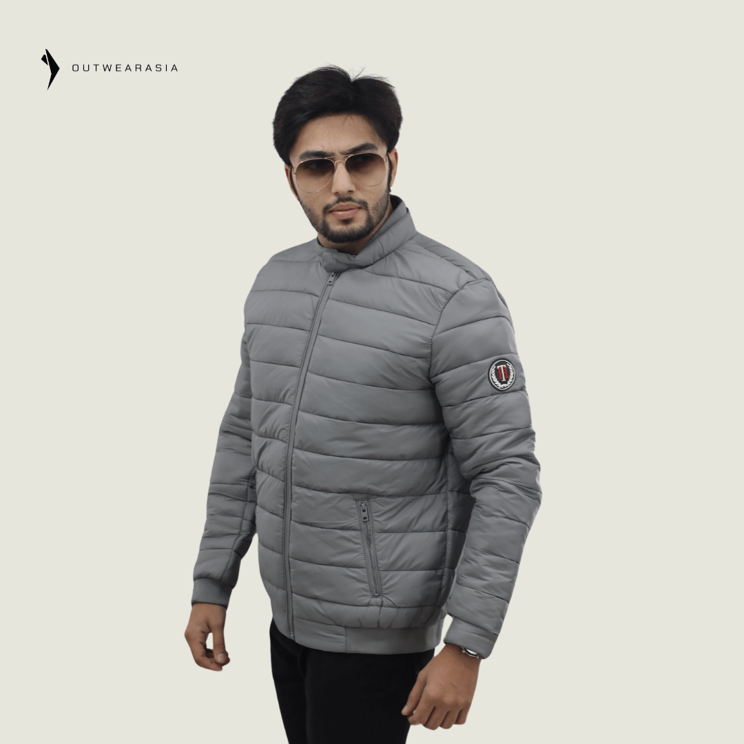 Men’s High Quality Premium light Weight Jacket Mj03- Grey