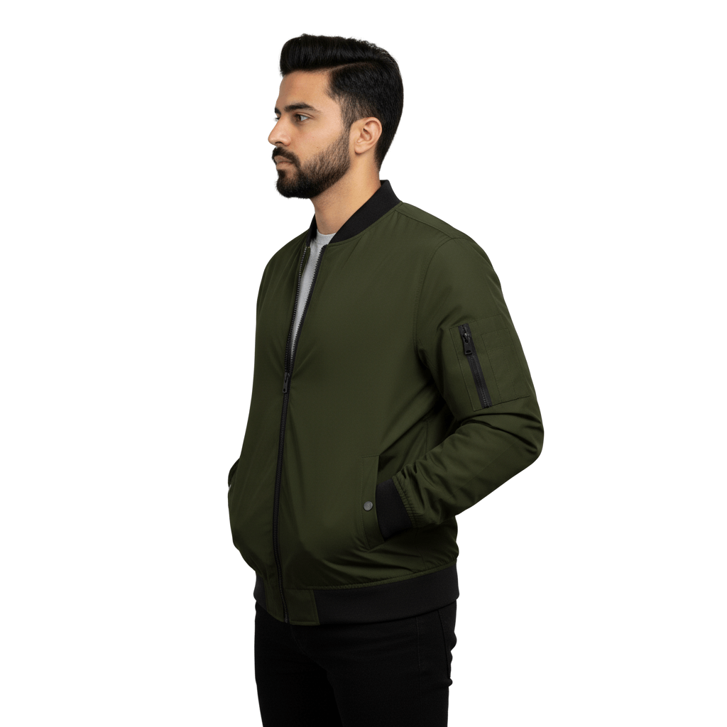Men's Premium  jacket Vision Bomber OLIVE