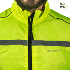 Premium Biker Windbreaker for Men’s - Windy Neon