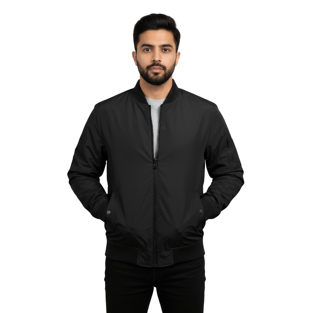 Men's Premium jacket Vision Bomber Black