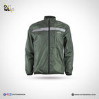 Premium Biker Windbreaker for Men’s-Dark Olive Green