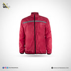 Premium Biker Windbreaker for Men’s-Red