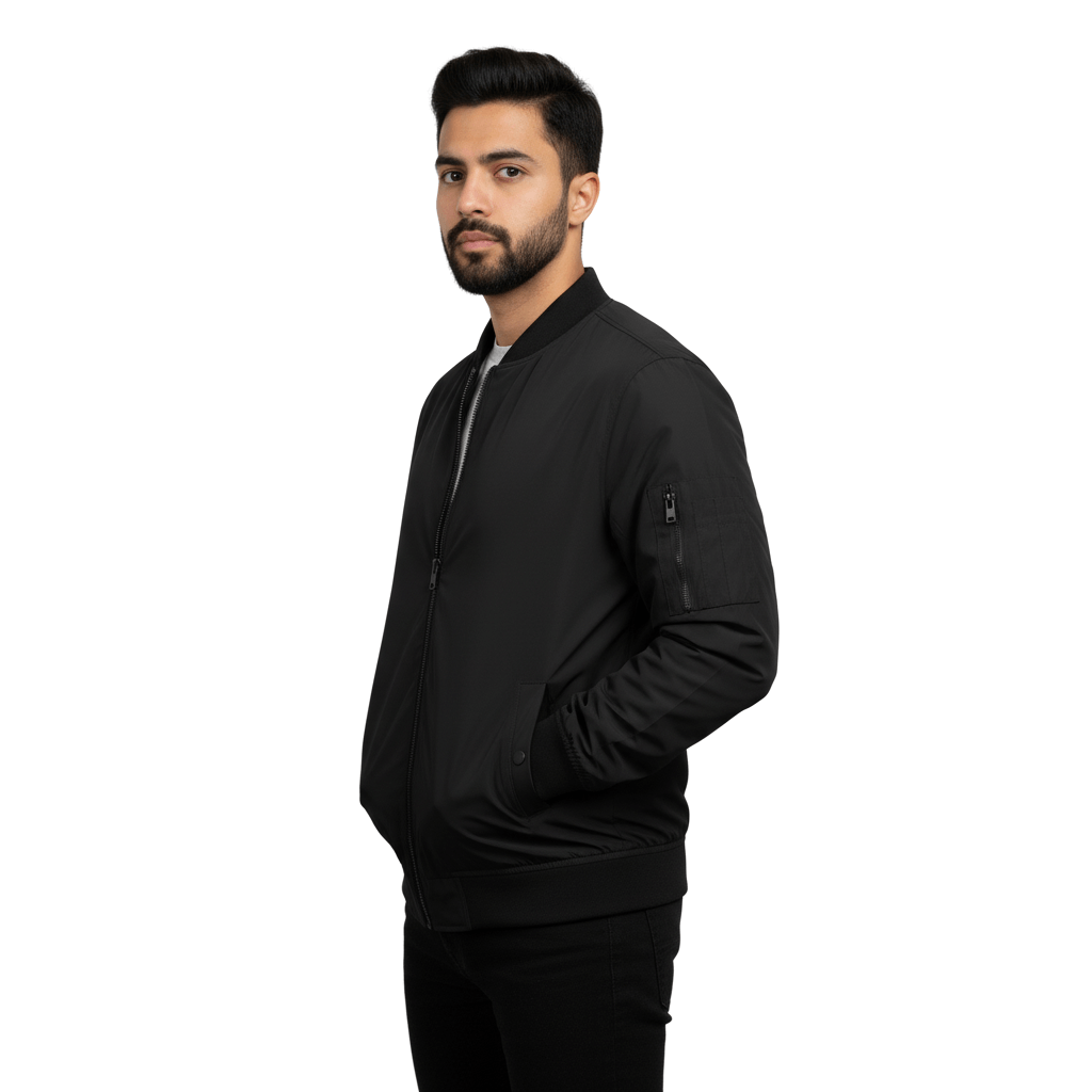 Men's Premium jacket Vision Bomber Black