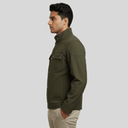 Exclusive Men's Premium Stylish jacket Top - Olive