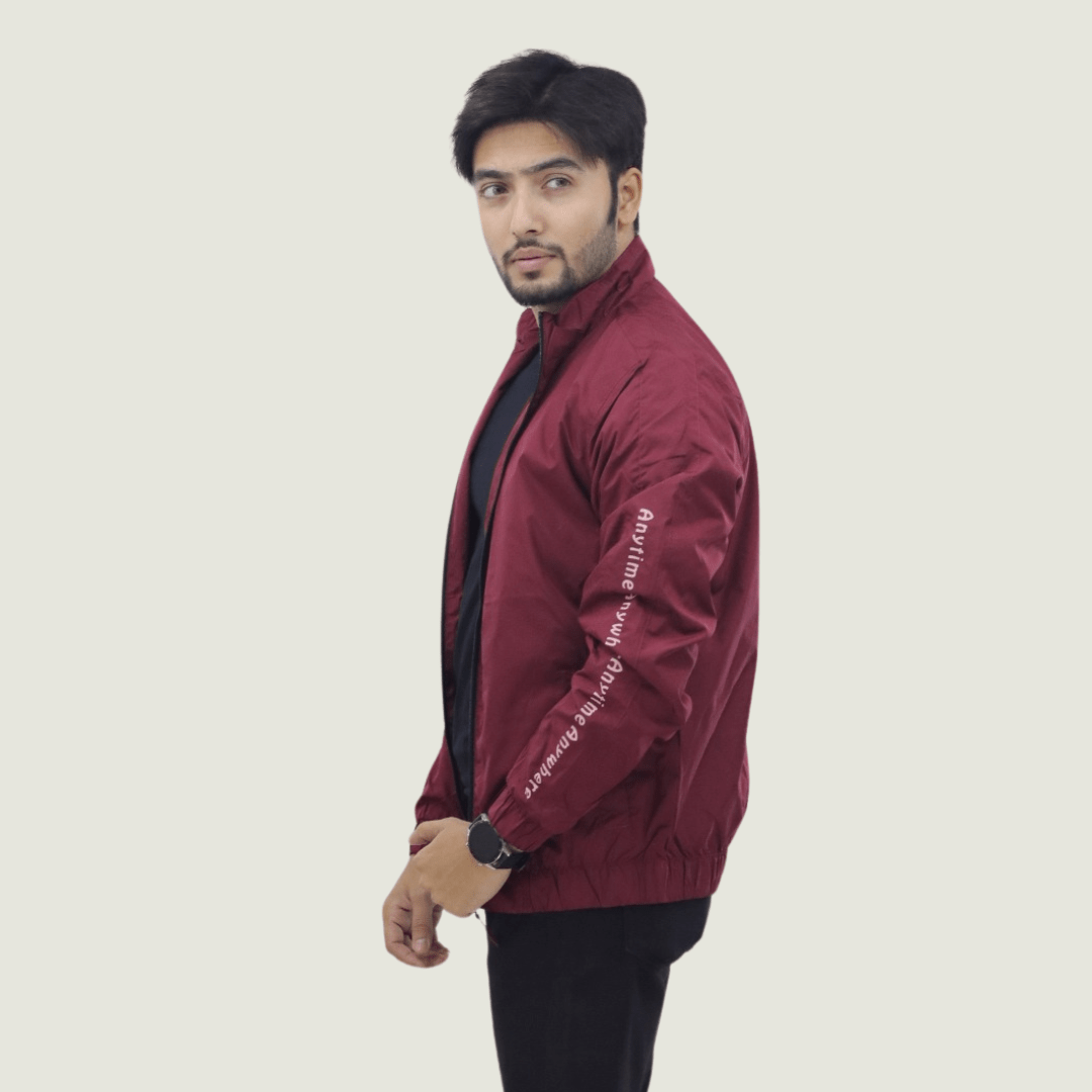Men’s High Quality Premium light Weight Jacket- Maroon Millan