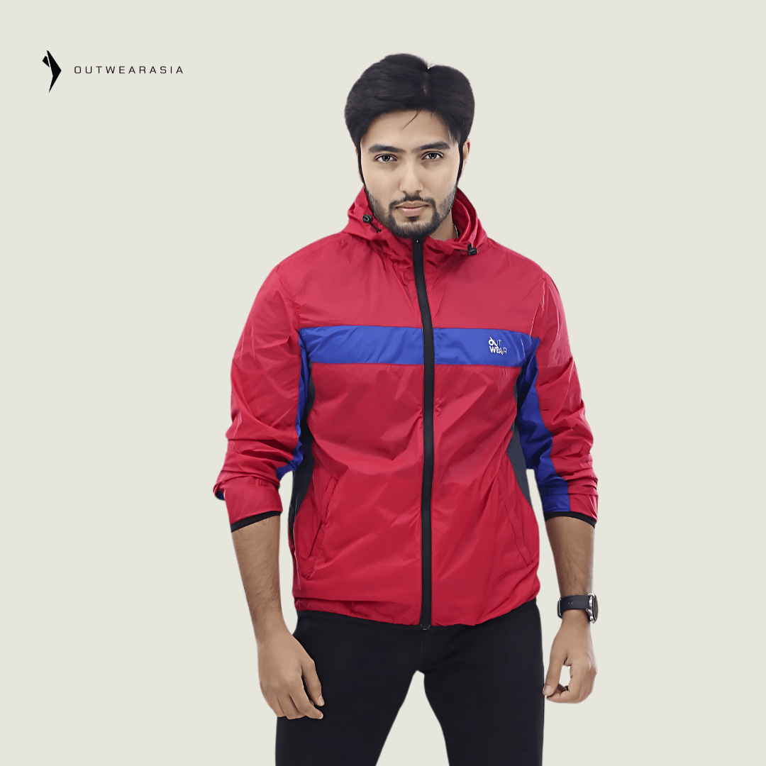 Premium Biker Dust coat Windbreaker- Colton Red