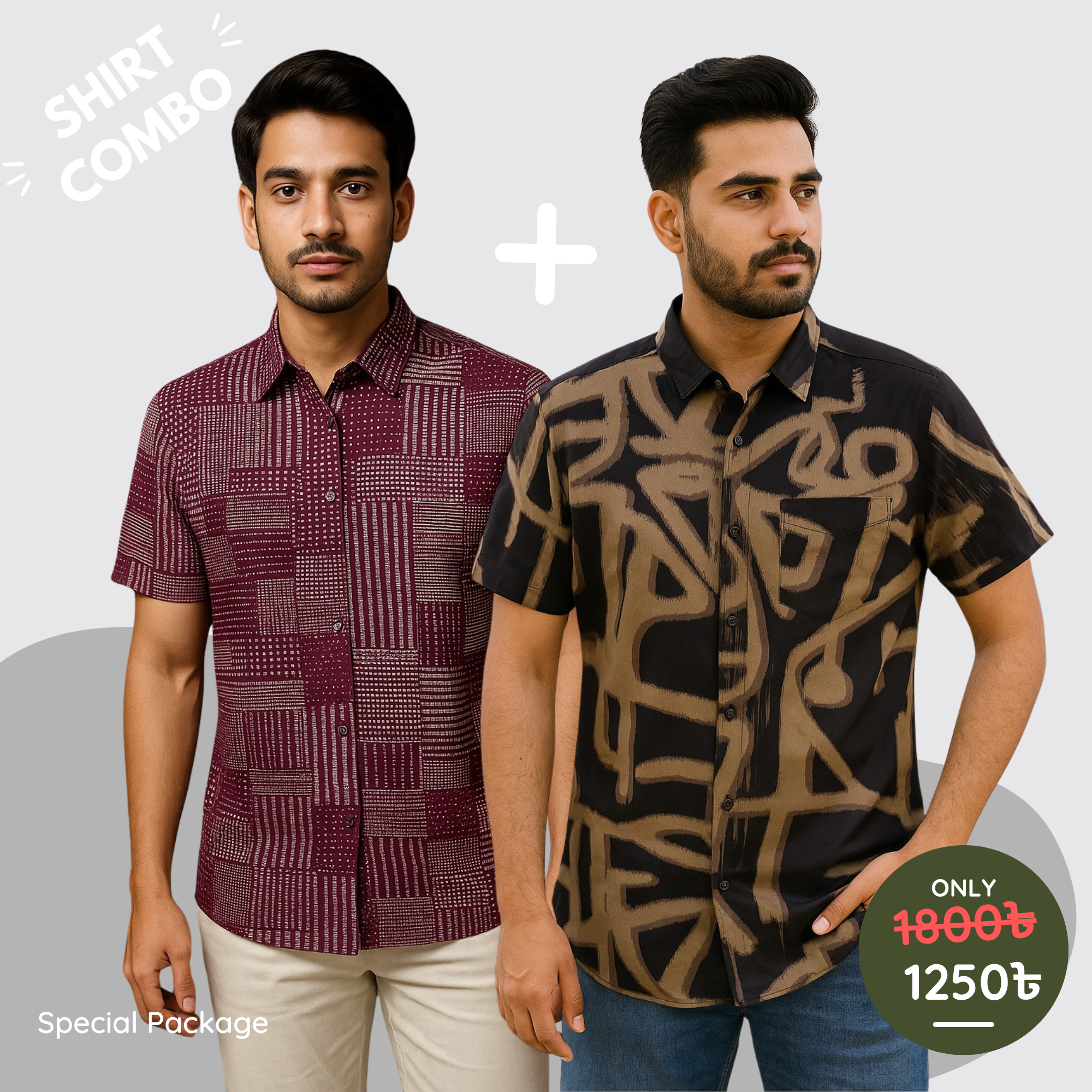 Special Half Sleeve Shirt Combo-2