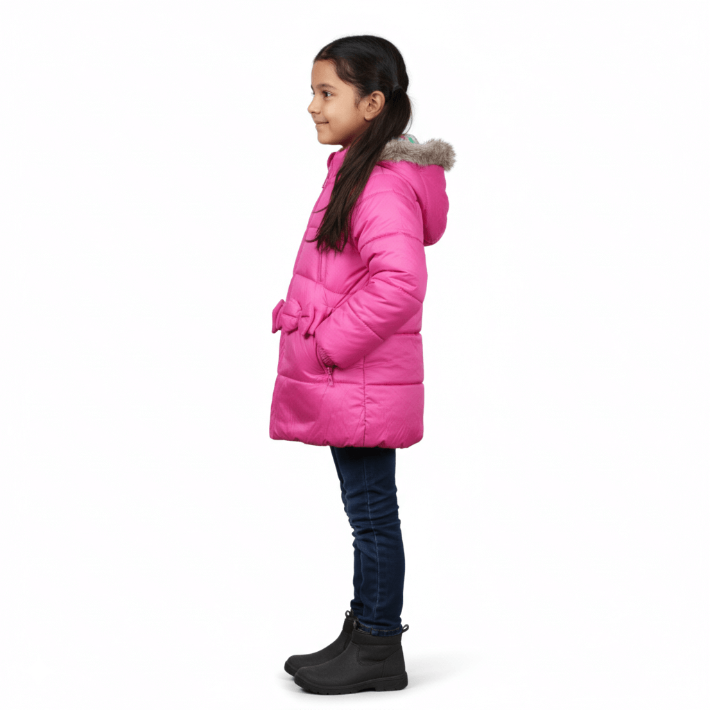 Girl's High Quality Premium Jacket - Artie-Pink