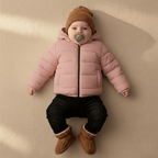 Kid's High Quality Premium Padding Jacket - Toddler Solid Pink