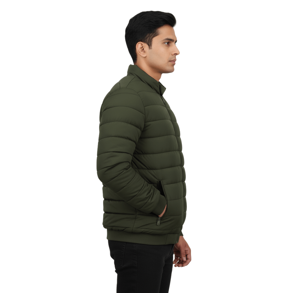 Men’s High Quality Premium light Weight Jacket Mj03 – Olive
