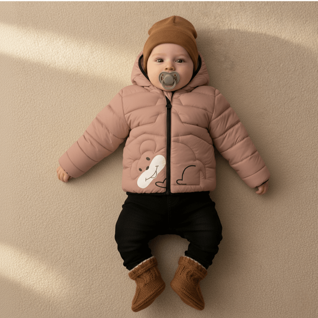 Kid's High Quality Premium Jacket Bear Face - Toddler_Mave